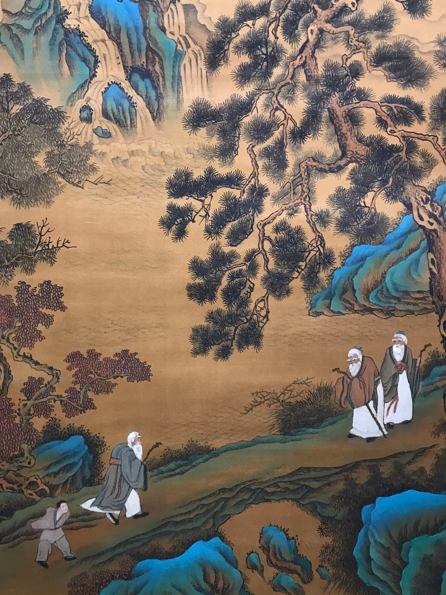 Chinese scroll painting Wenjia Fine