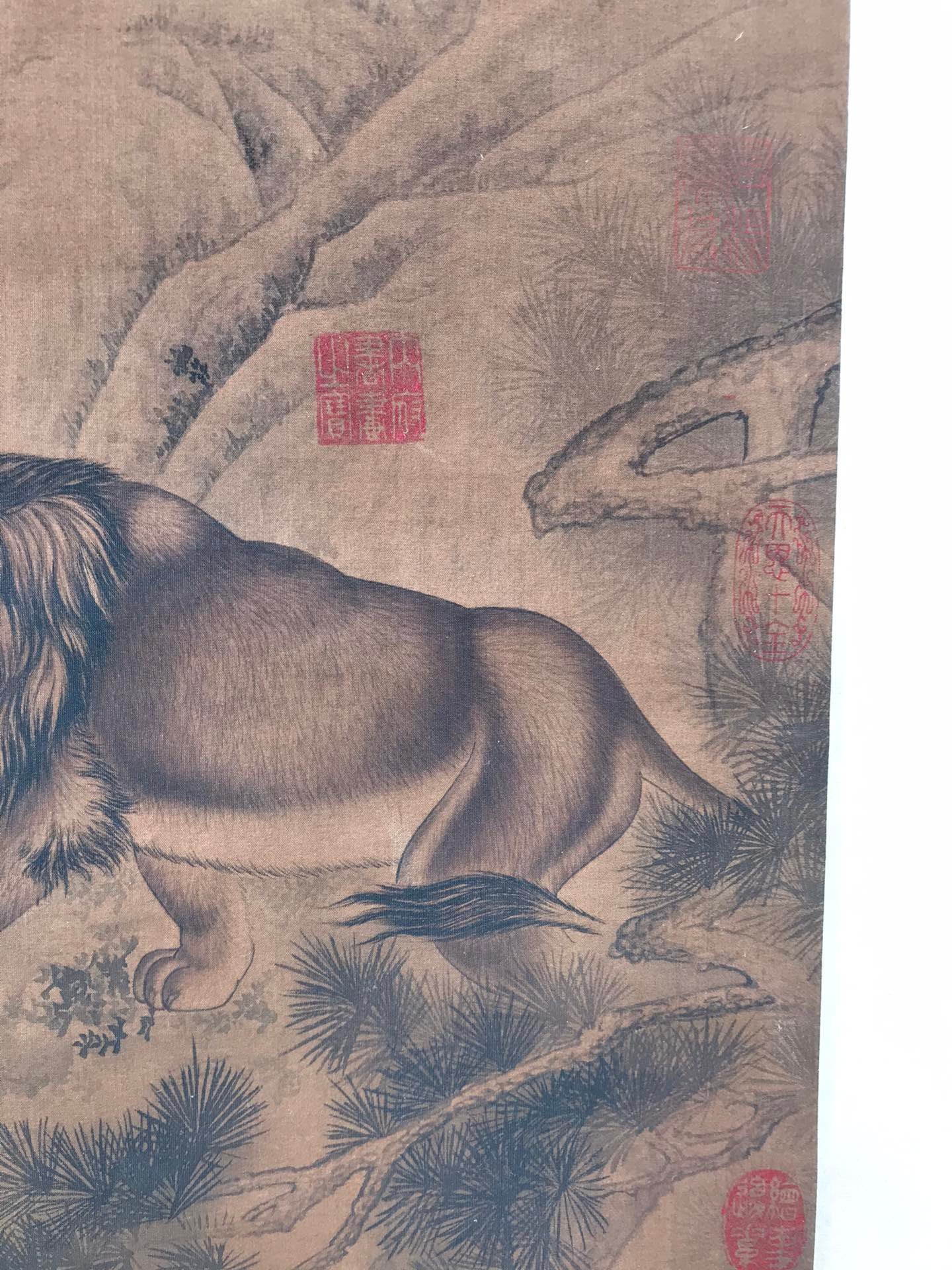 Chinese scroll painting Shen Quan