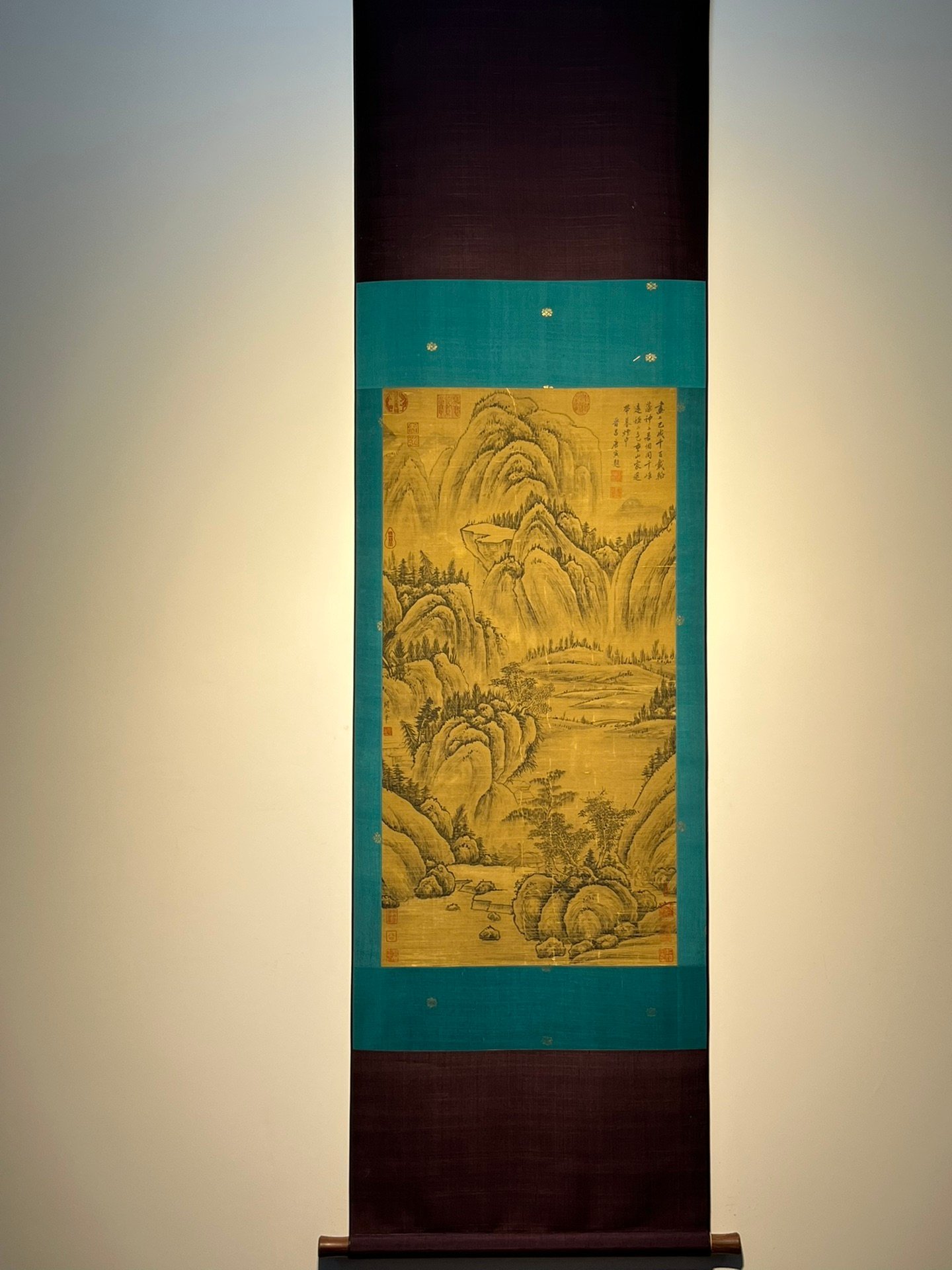 Chinese scroll painting Guan Tong