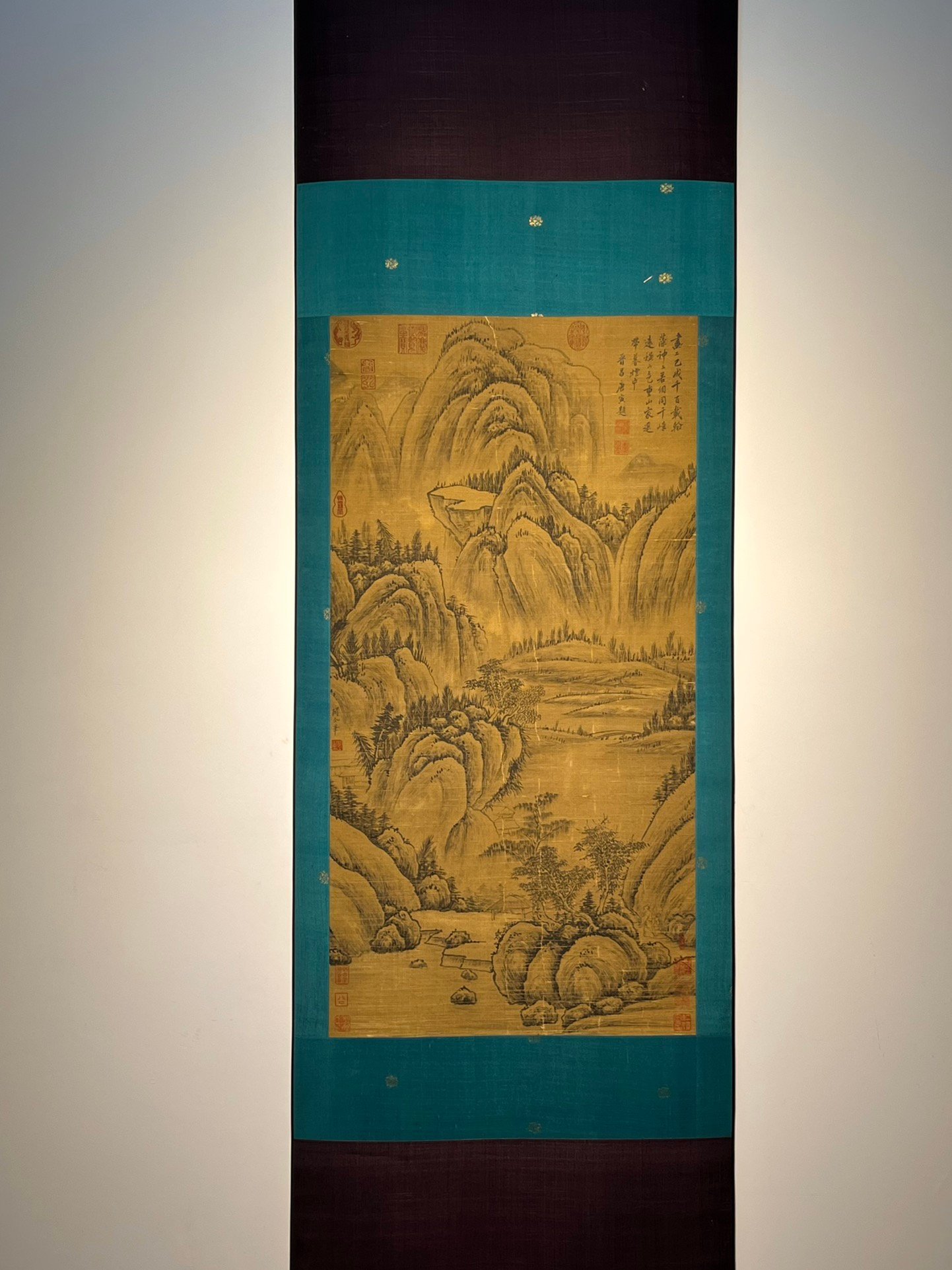 Chinese scroll painting Guan Tong
