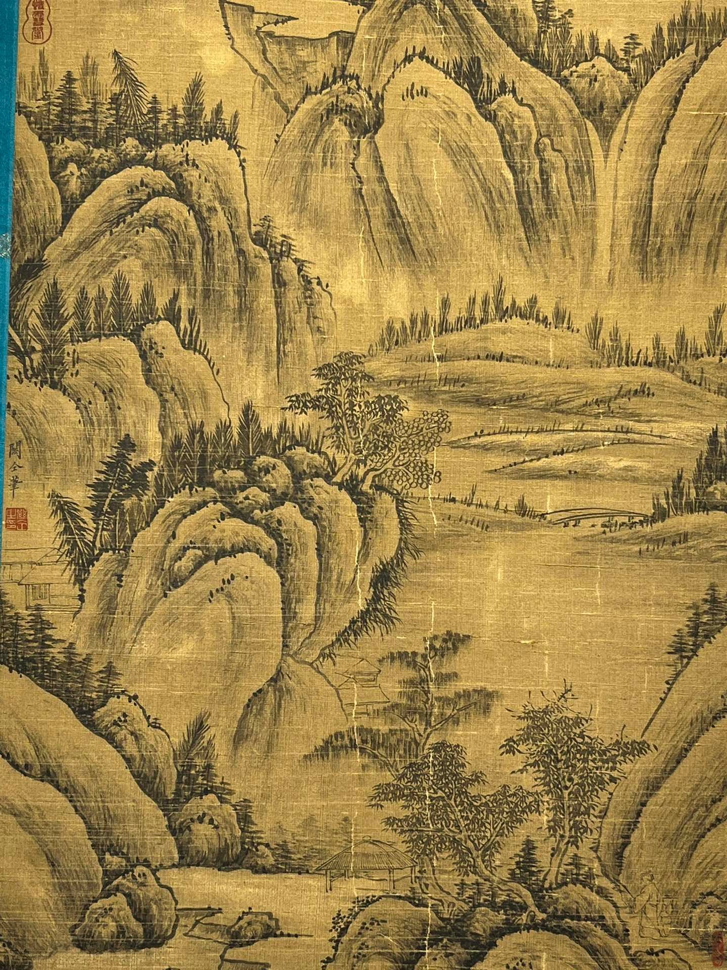 Chinese scroll painting Guan Tong