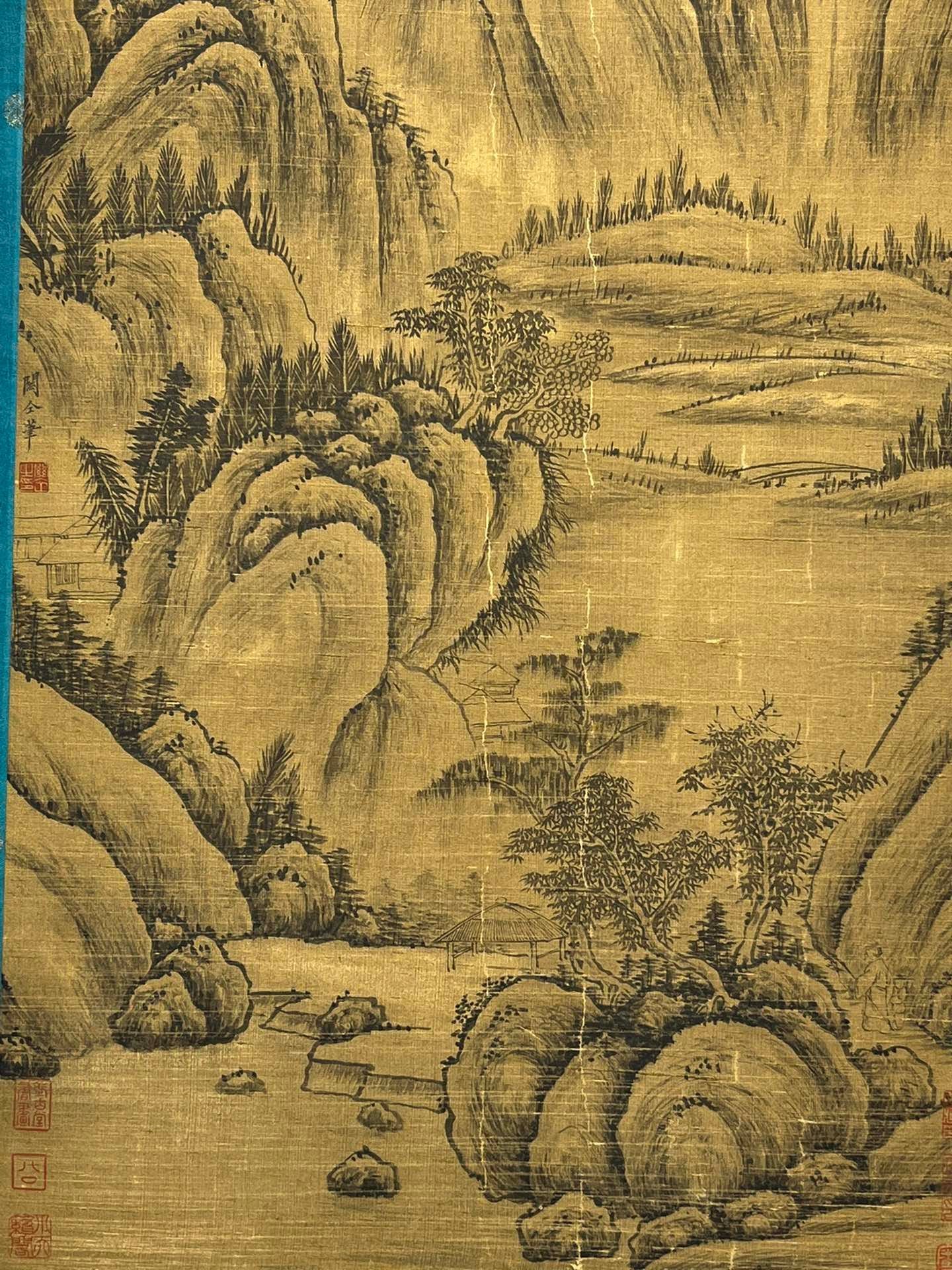 Chinese scroll painting Guan Tong