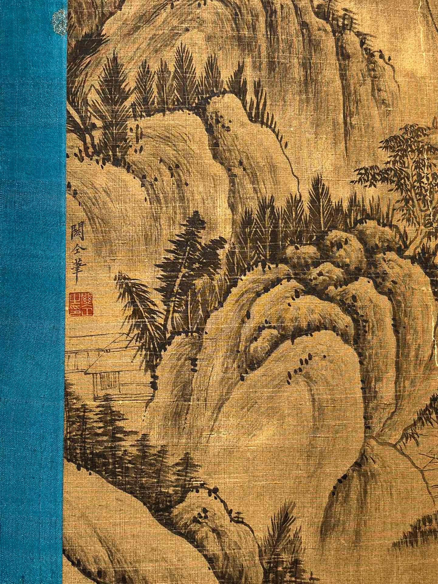 Chinese scroll painting Guan Tong