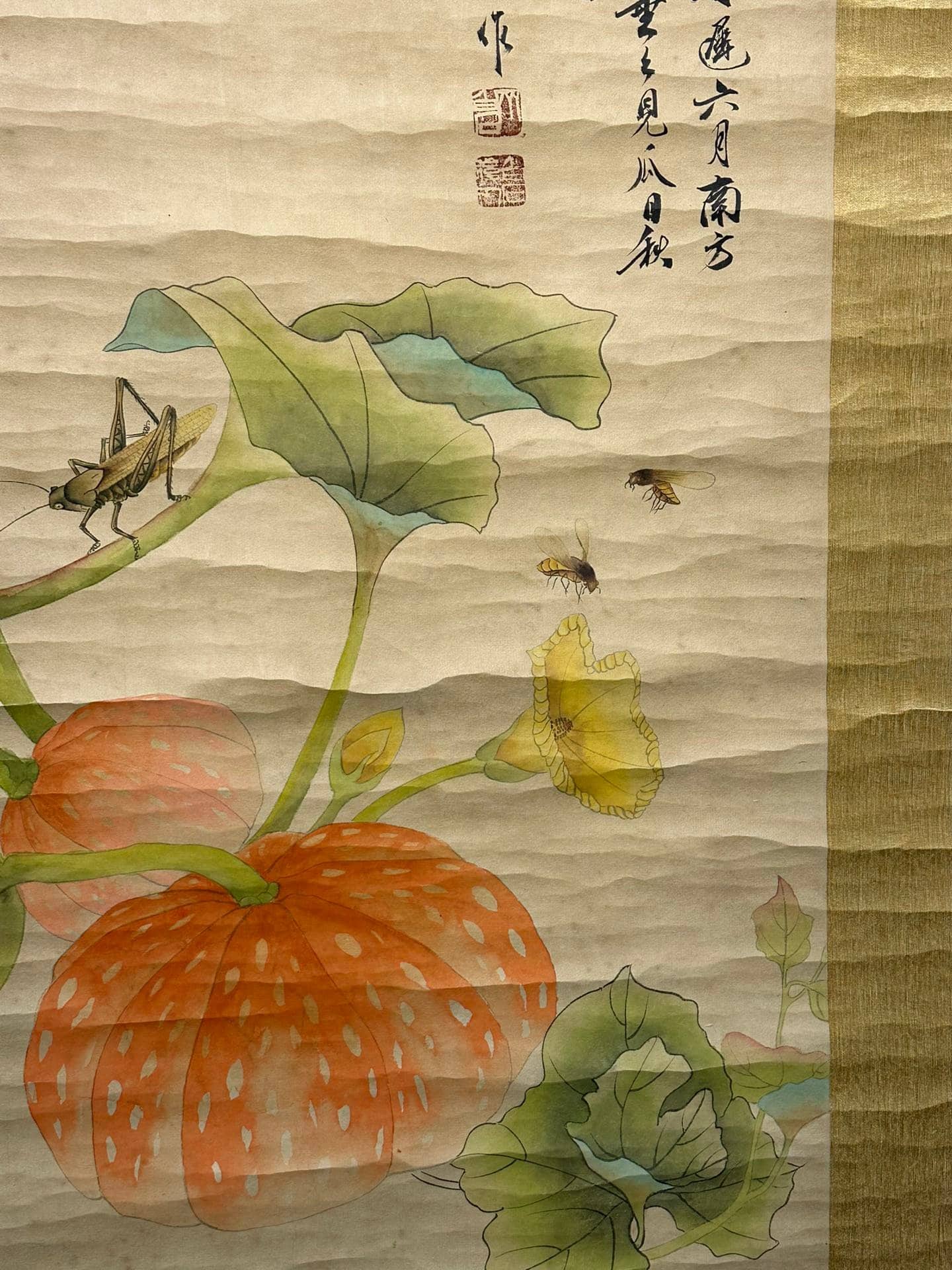 Chinese scroll painting Qi Baishi