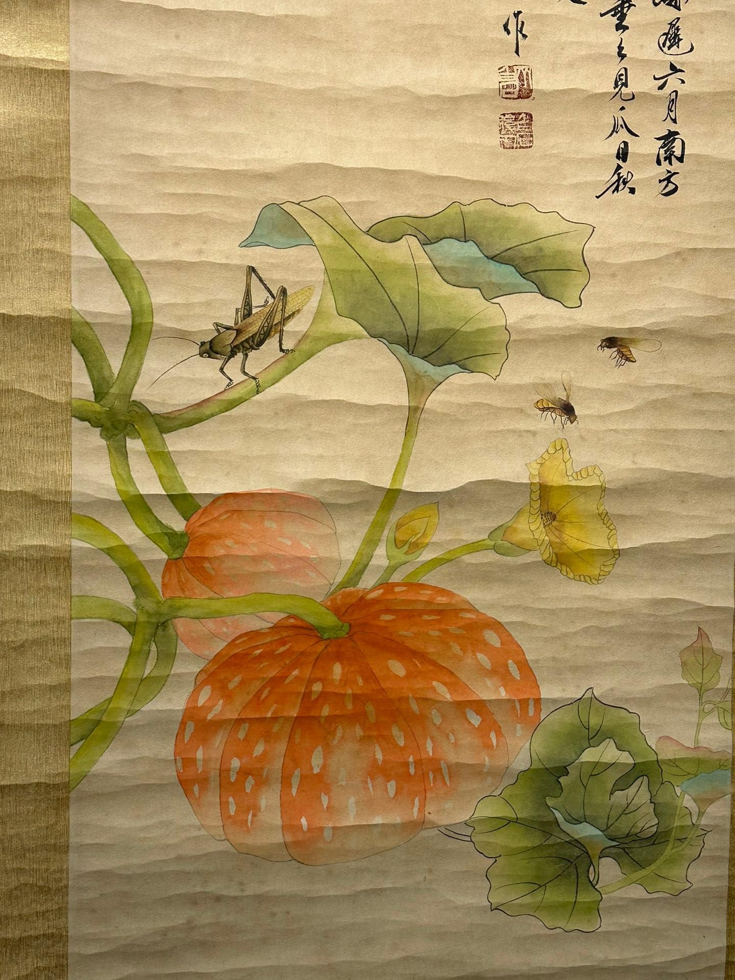 Chinese scroll painting Qi Baishi