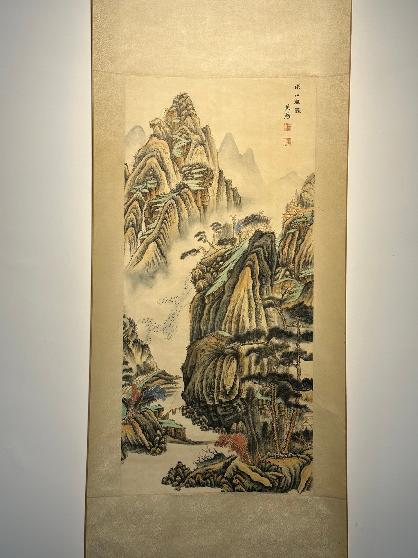 Chinese scroll painting Wu Jian