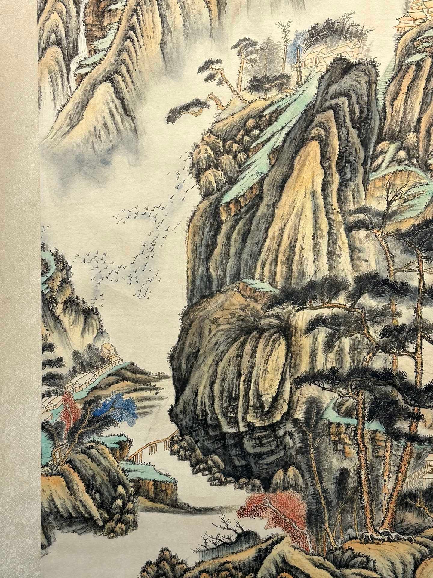 Chinese scroll painting Wu Jian