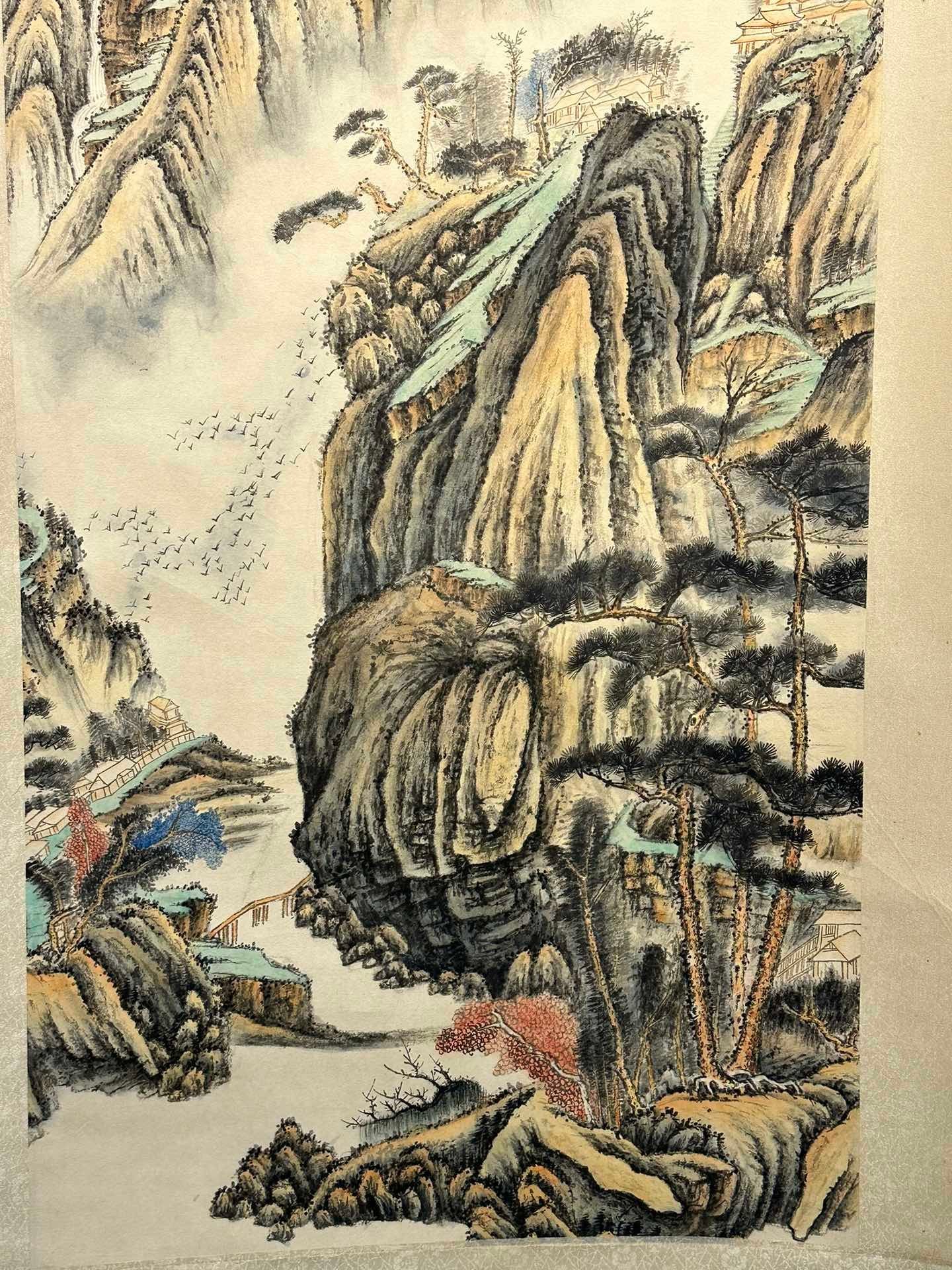 Chinese scroll painting Wu Jian