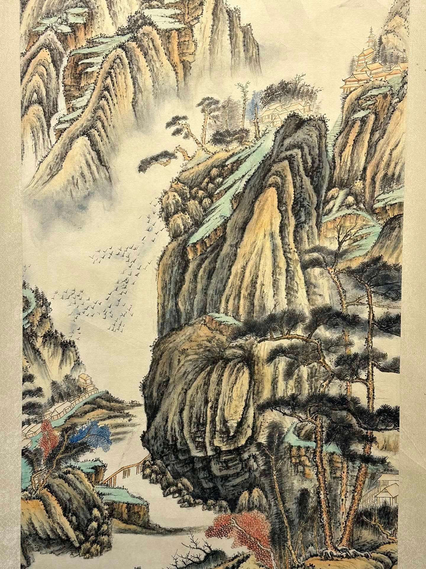 Chinese scroll painting Wu Jian
