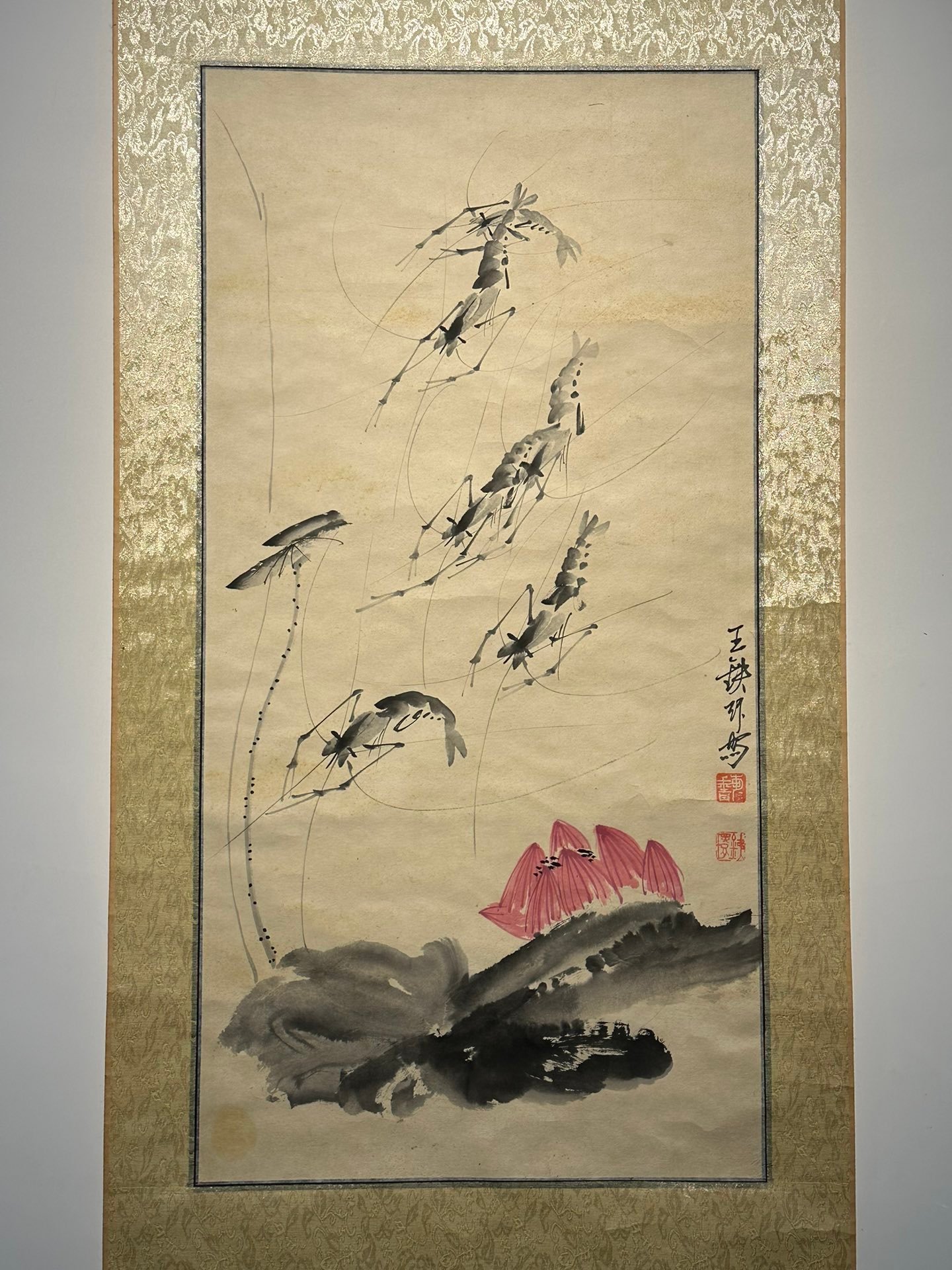 Chinese scroll painting Wang Tiehuan