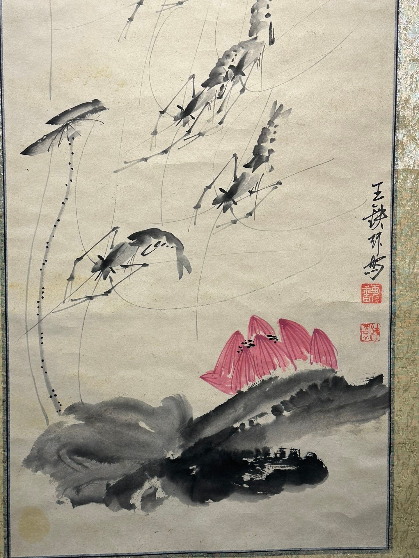 Chinese scroll painting Wang Tiehuan