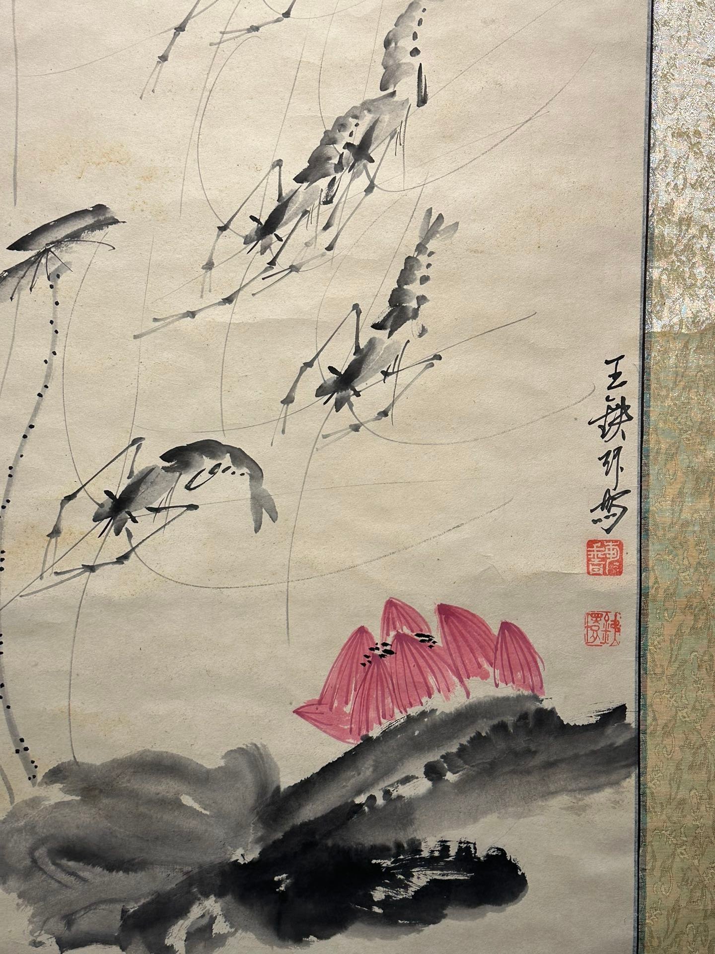 Chinese scroll painting Wang Tiehuan