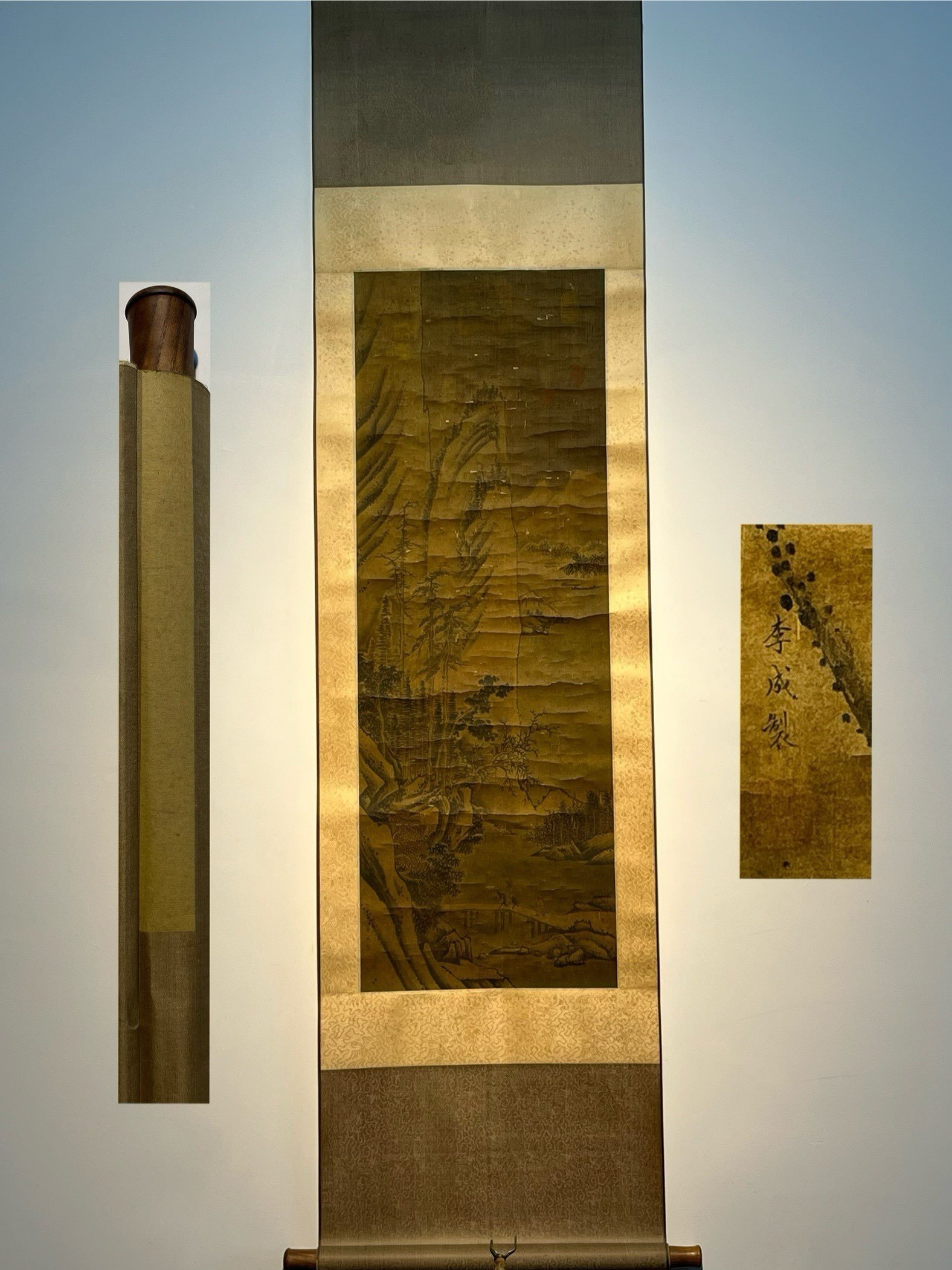 Chinese scroll painting Li Cheng