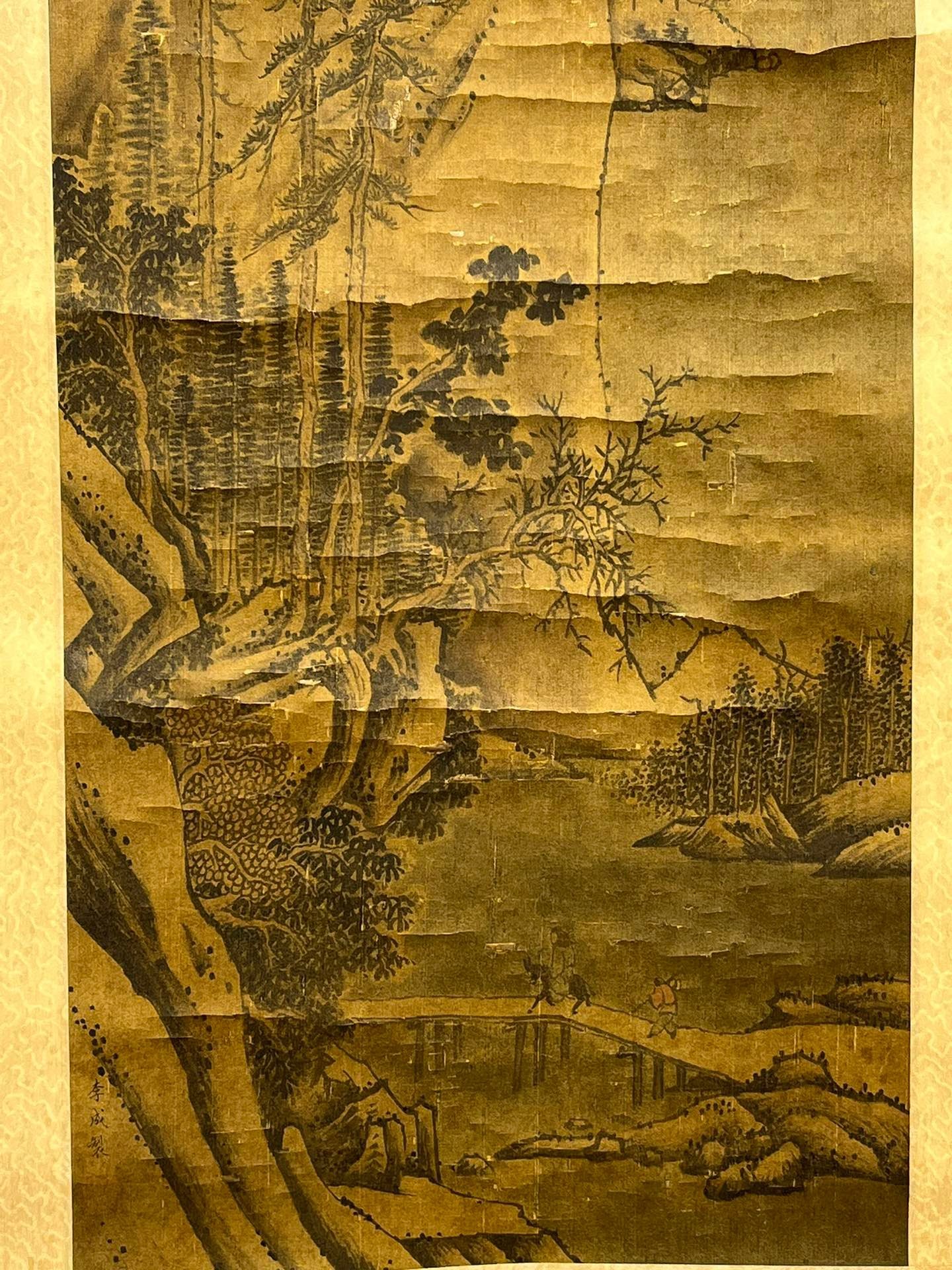 Chinese scroll painting Li Cheng