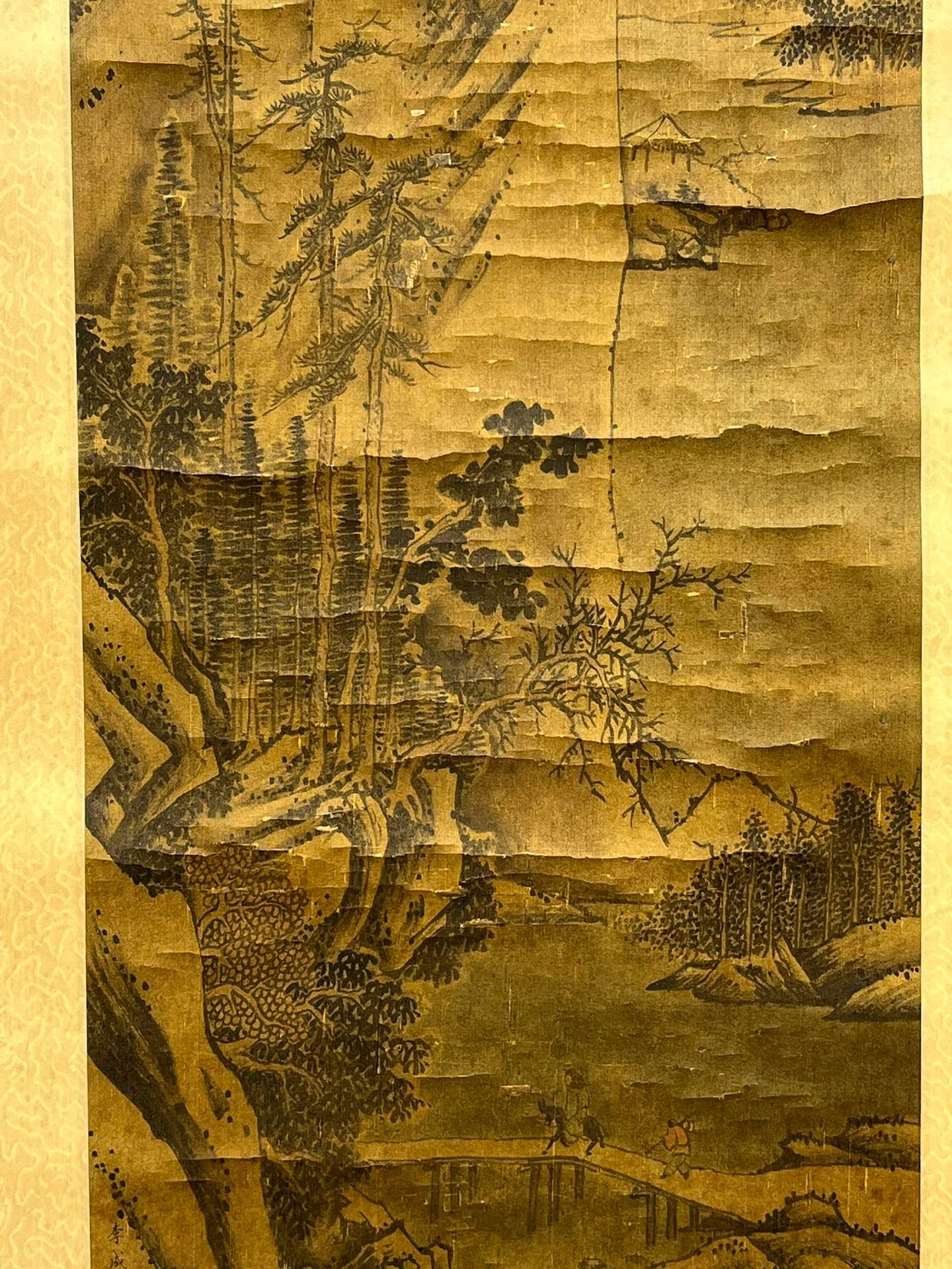 Chinese scroll painting Li Cheng