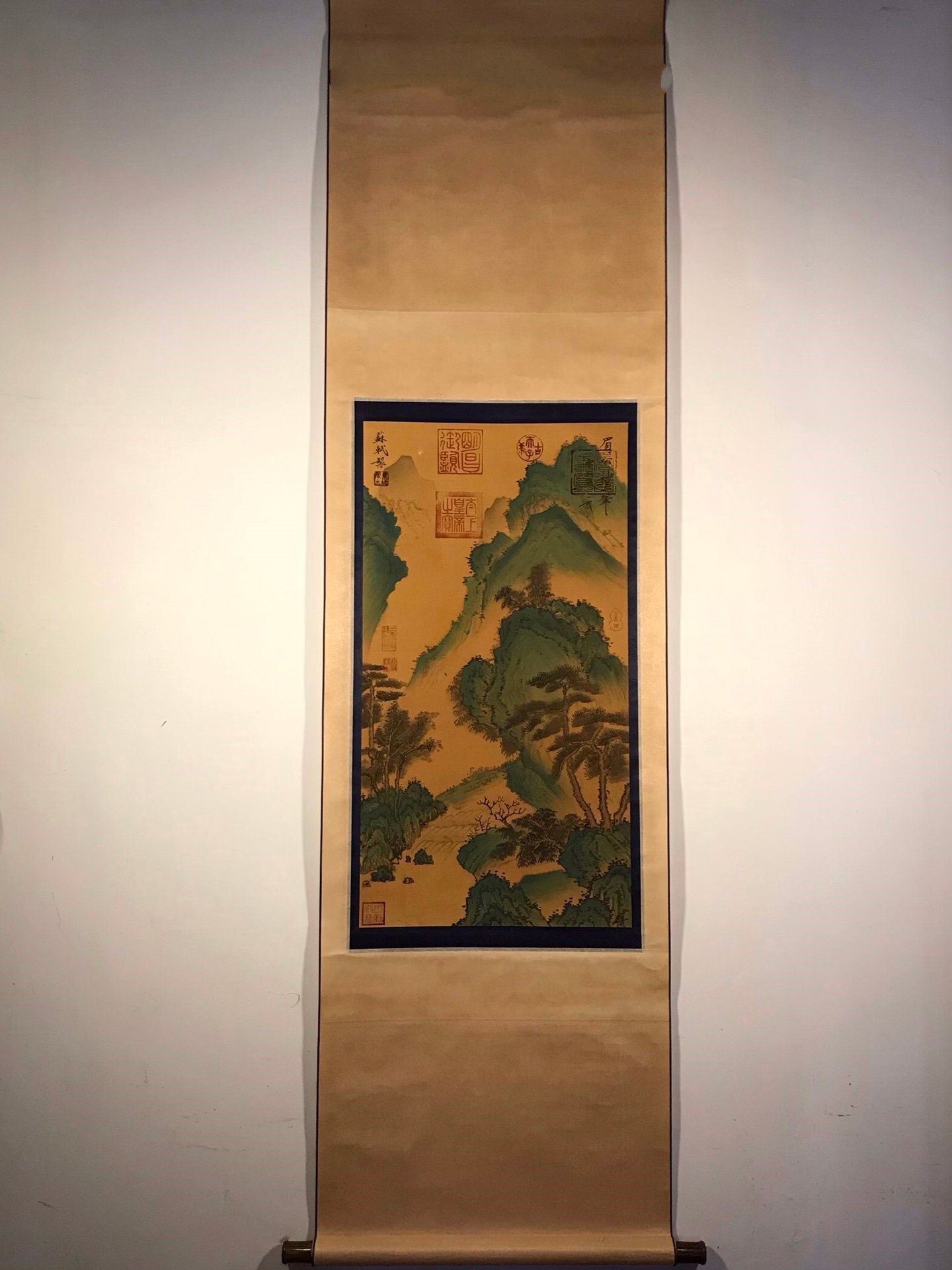 Chinese scroll painting Su Shi