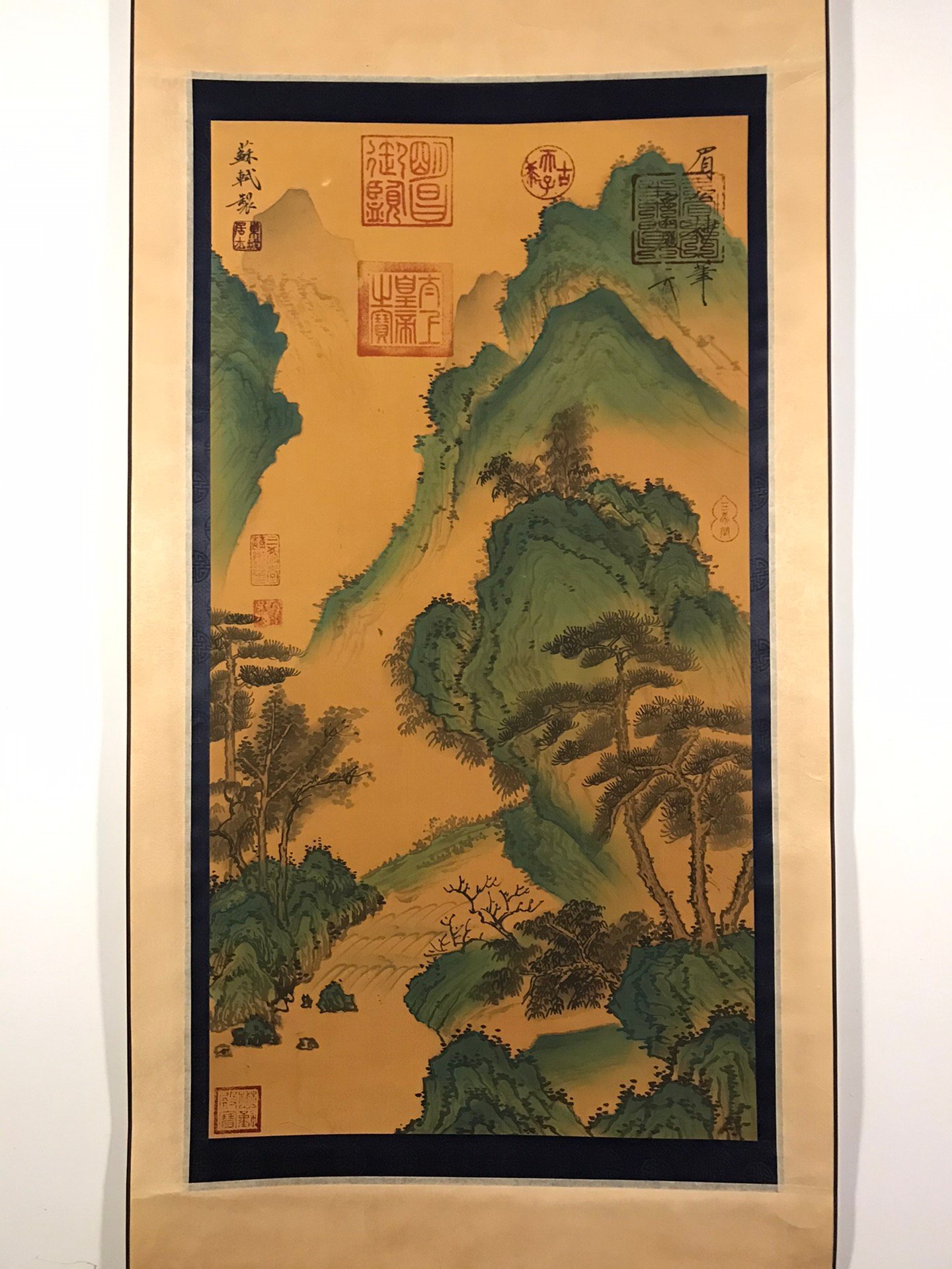 Chinese scroll painting Su Shi