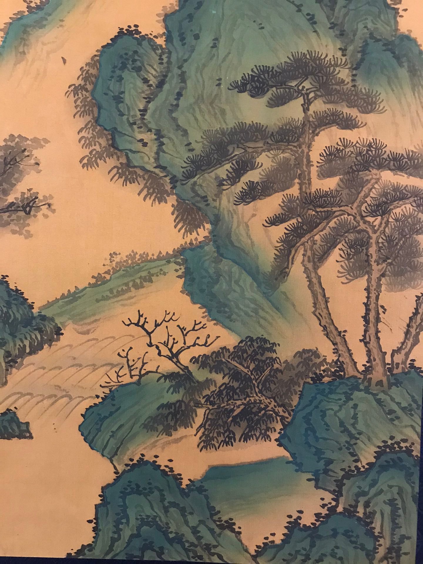 Chinese scroll painting Su Shi