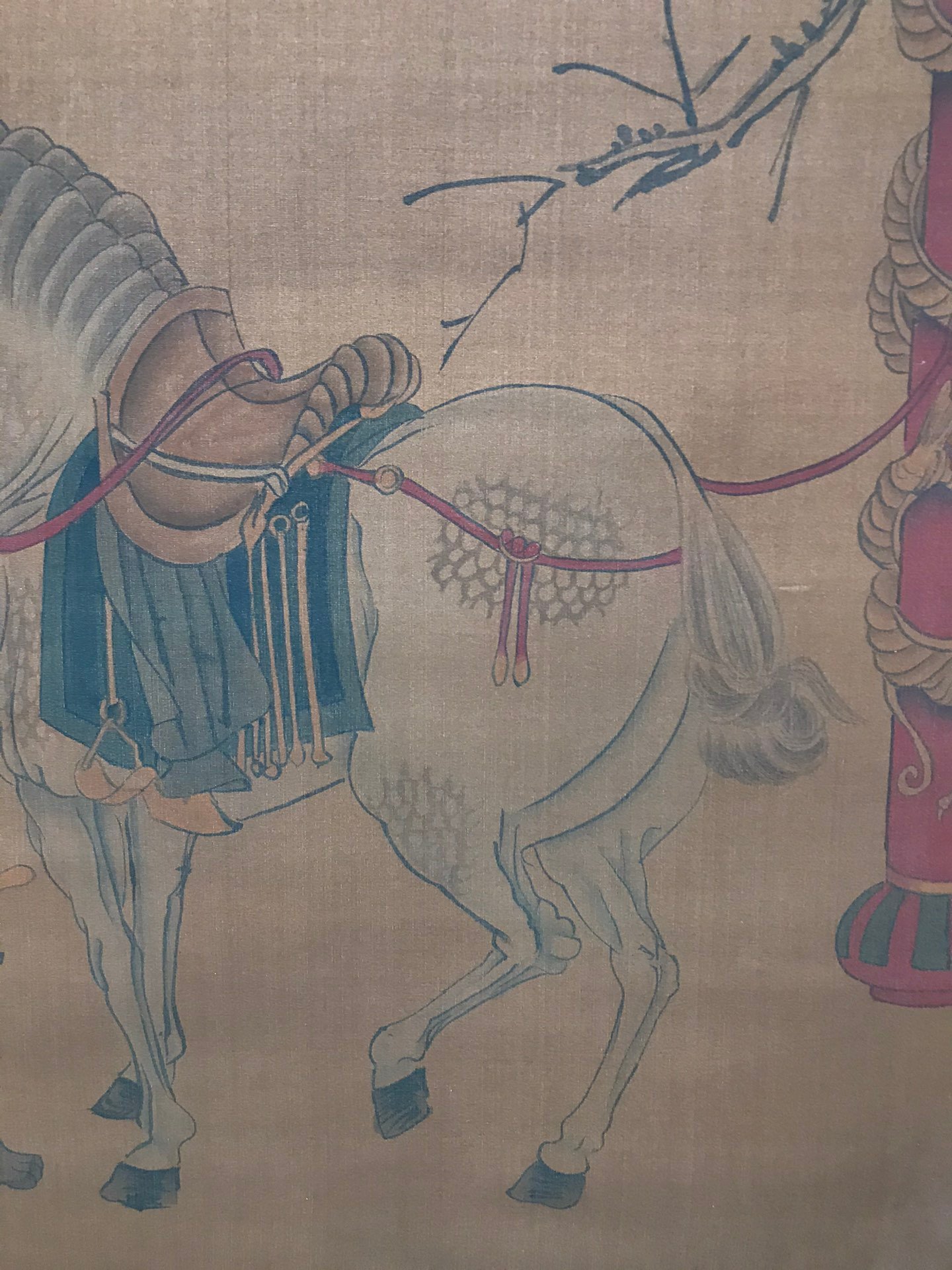 Chinese scroll painting Giuseppe