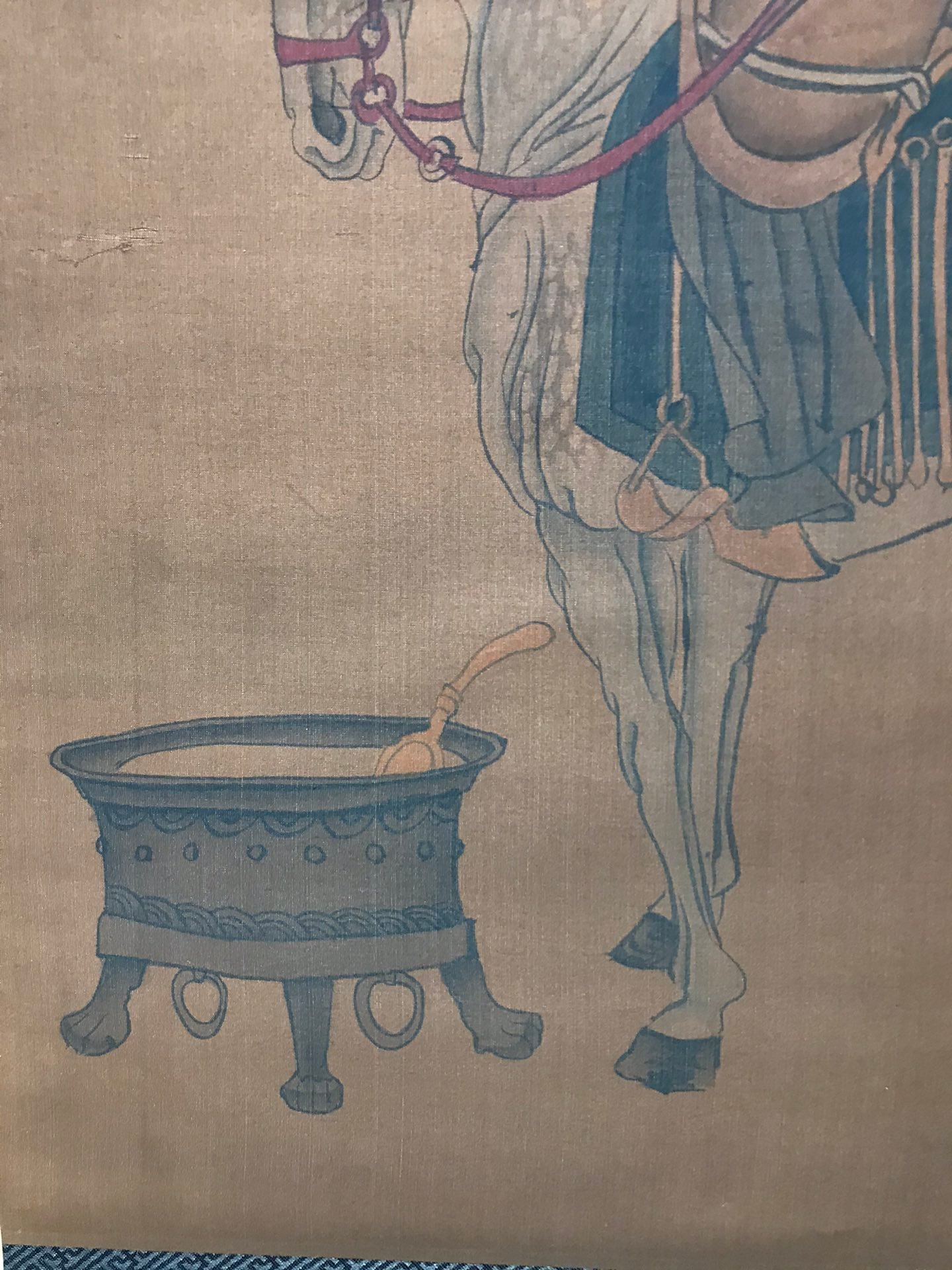 Chinese scroll painting Giuseppe