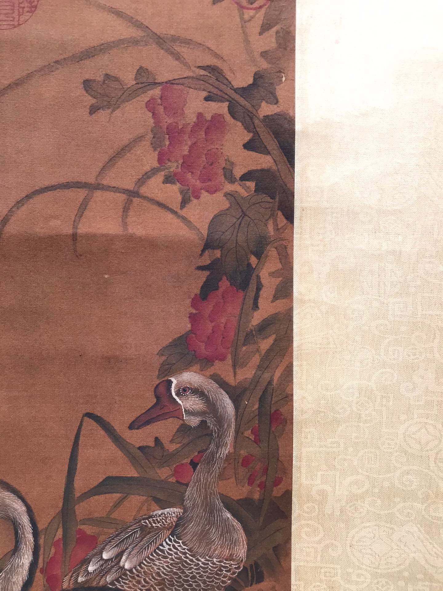 Chinese scroll painting Song Huizong