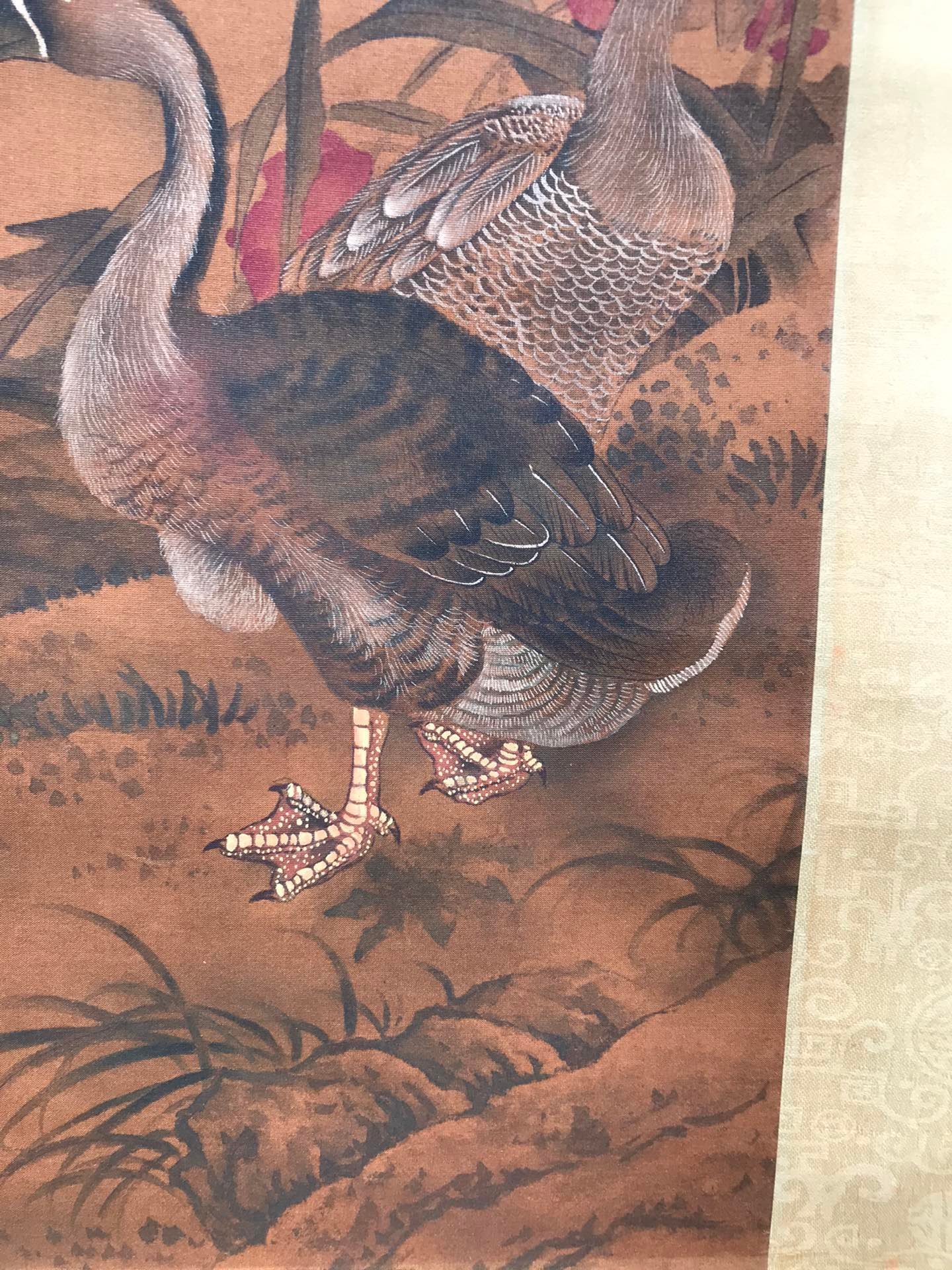Chinese scroll painting Song Huizong