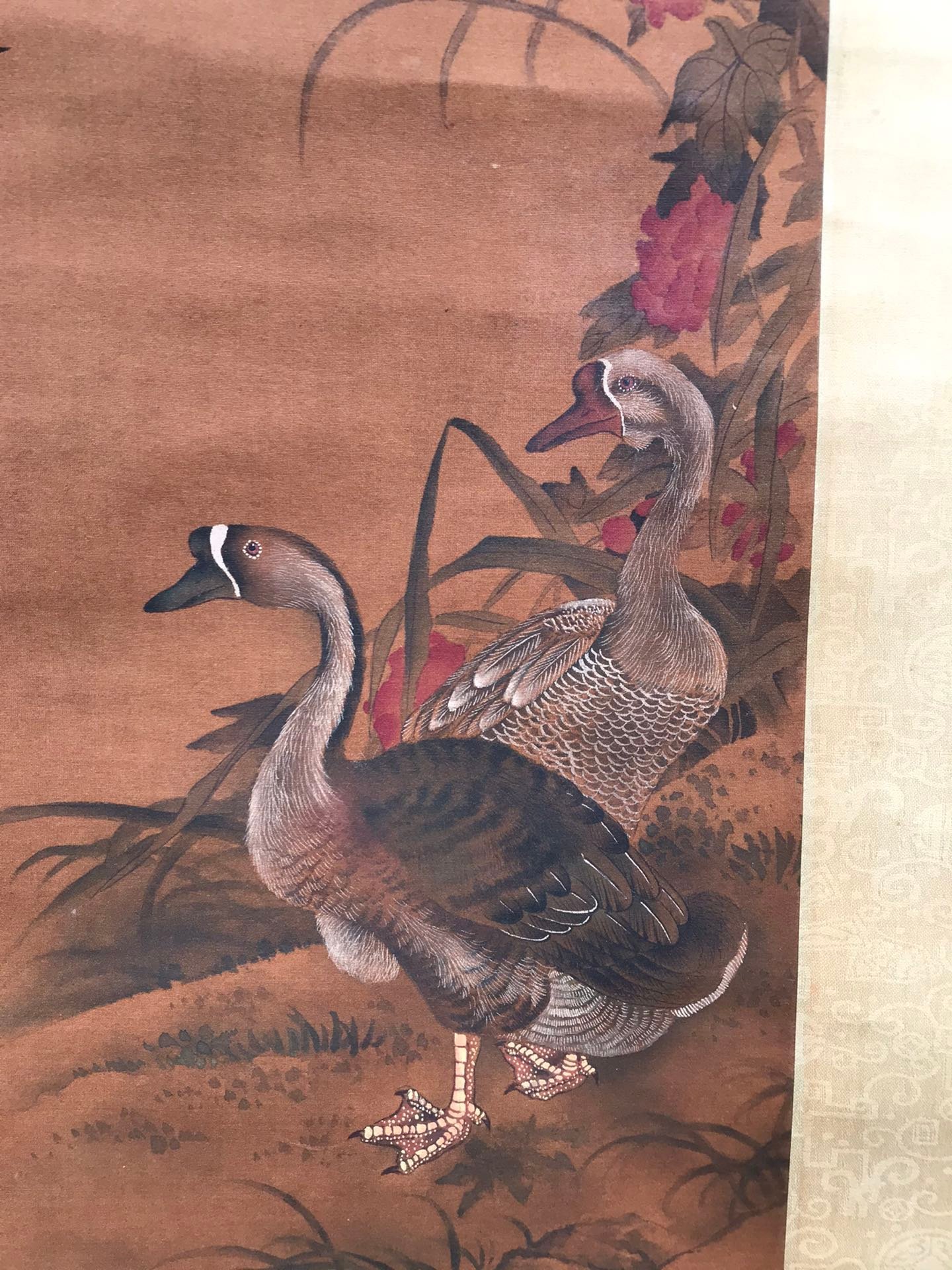 Chinese scroll painting Song Huizong