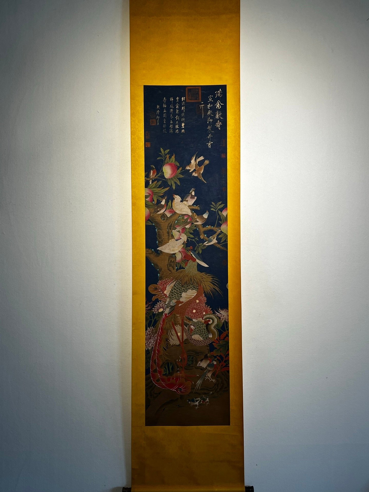 Chinese scroll painting Song Huizong