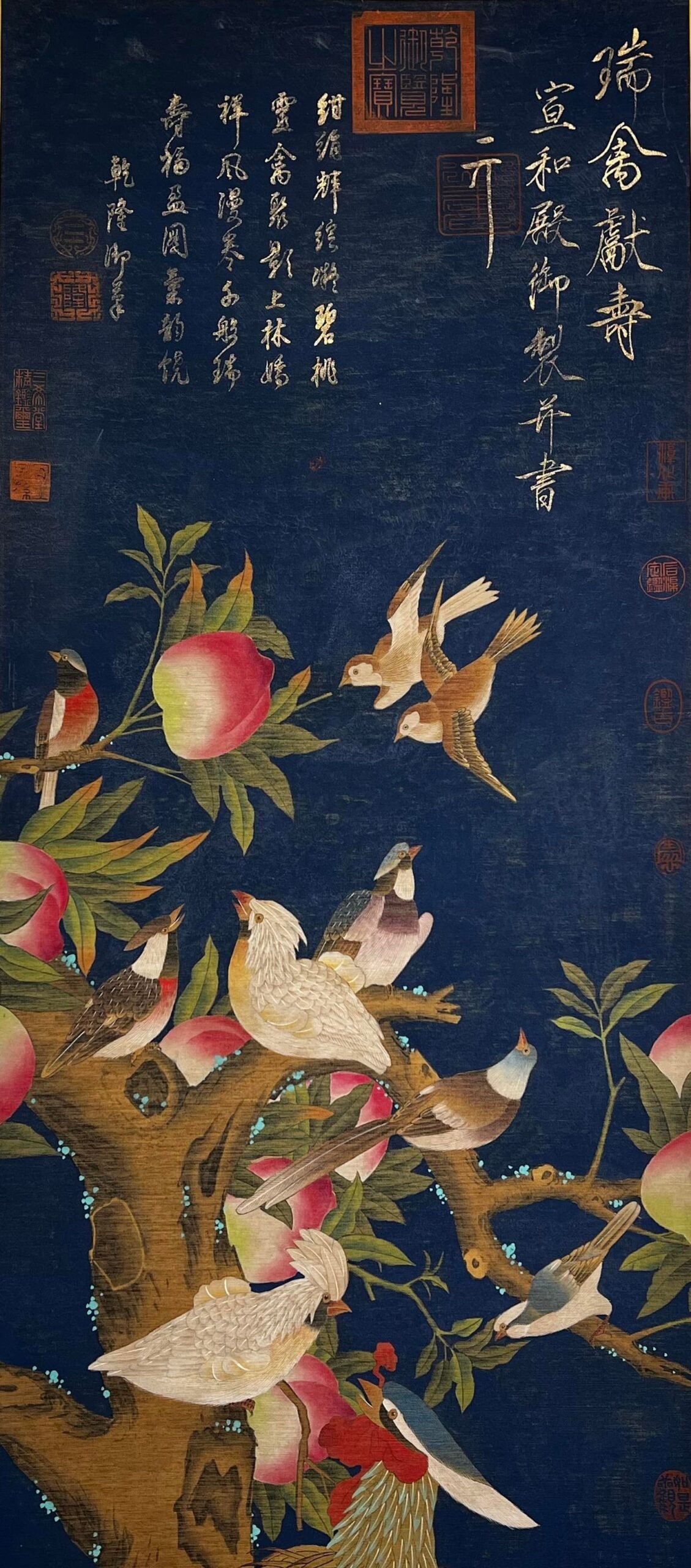 Chinese scroll painting Song Huizong