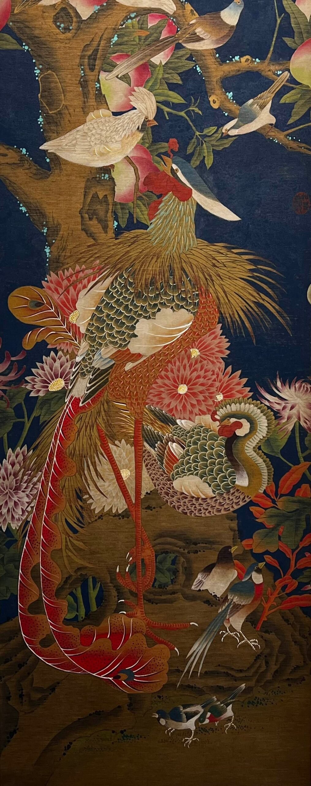 Chinese scroll painting Song Huizong