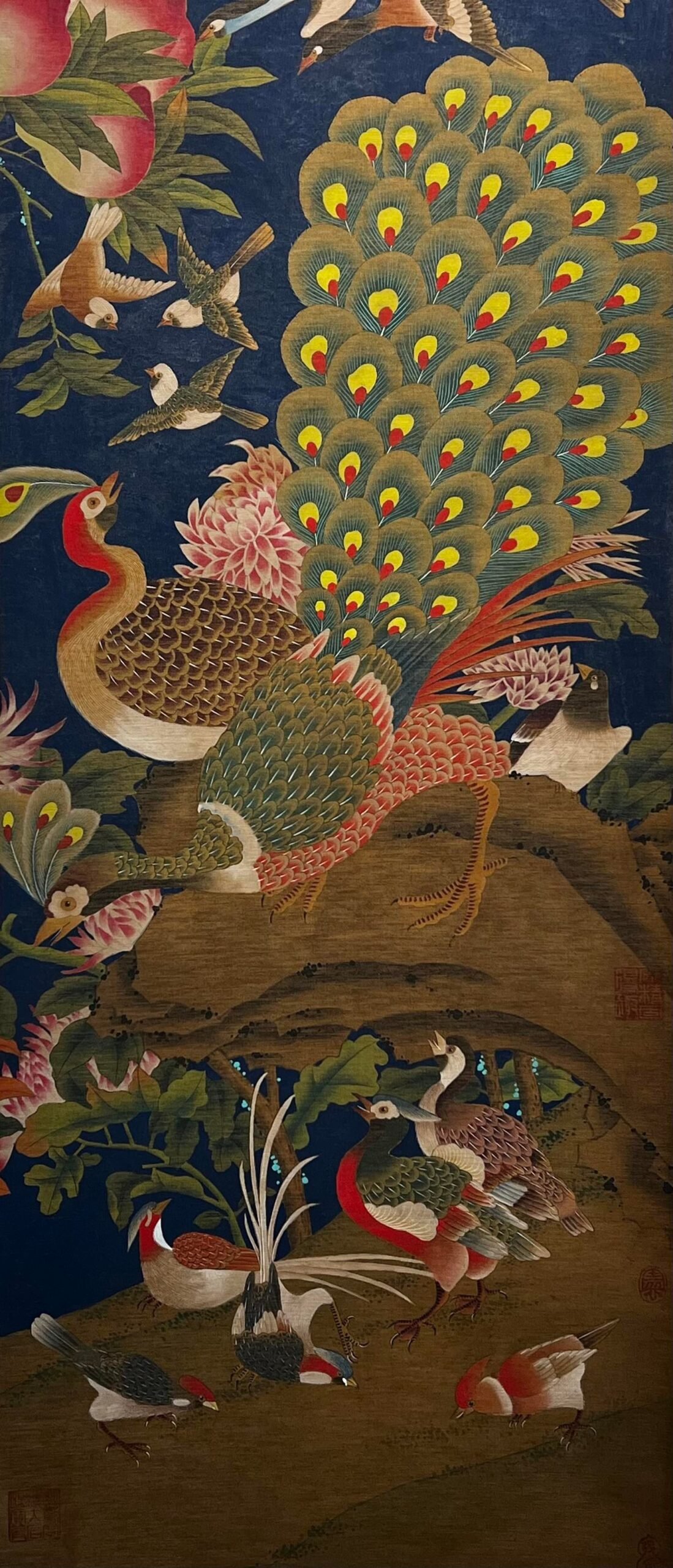 Chinese scroll painting Song Huizong
