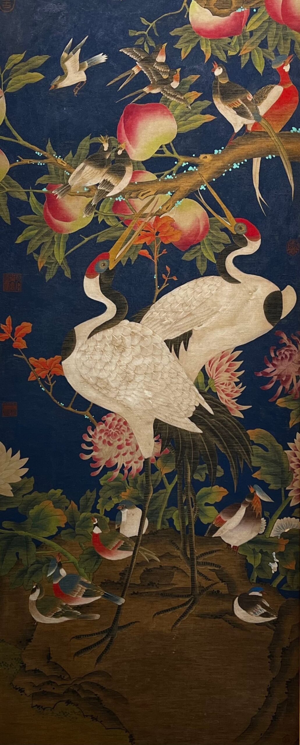 Chinese scroll painting Song Huizong