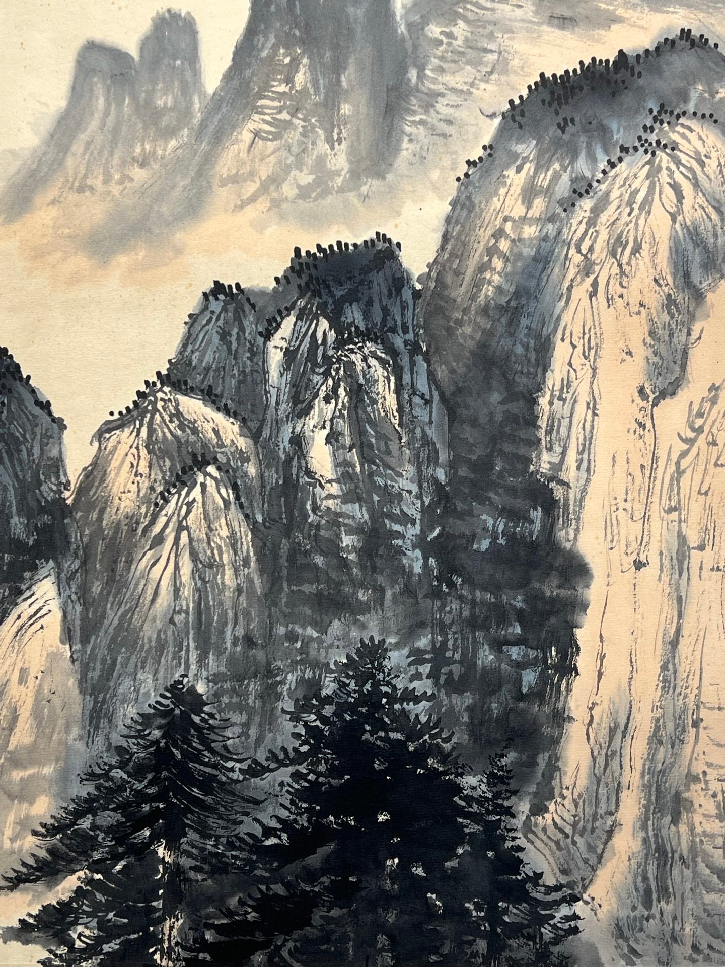 Chinese scroll painting Qi Baishi