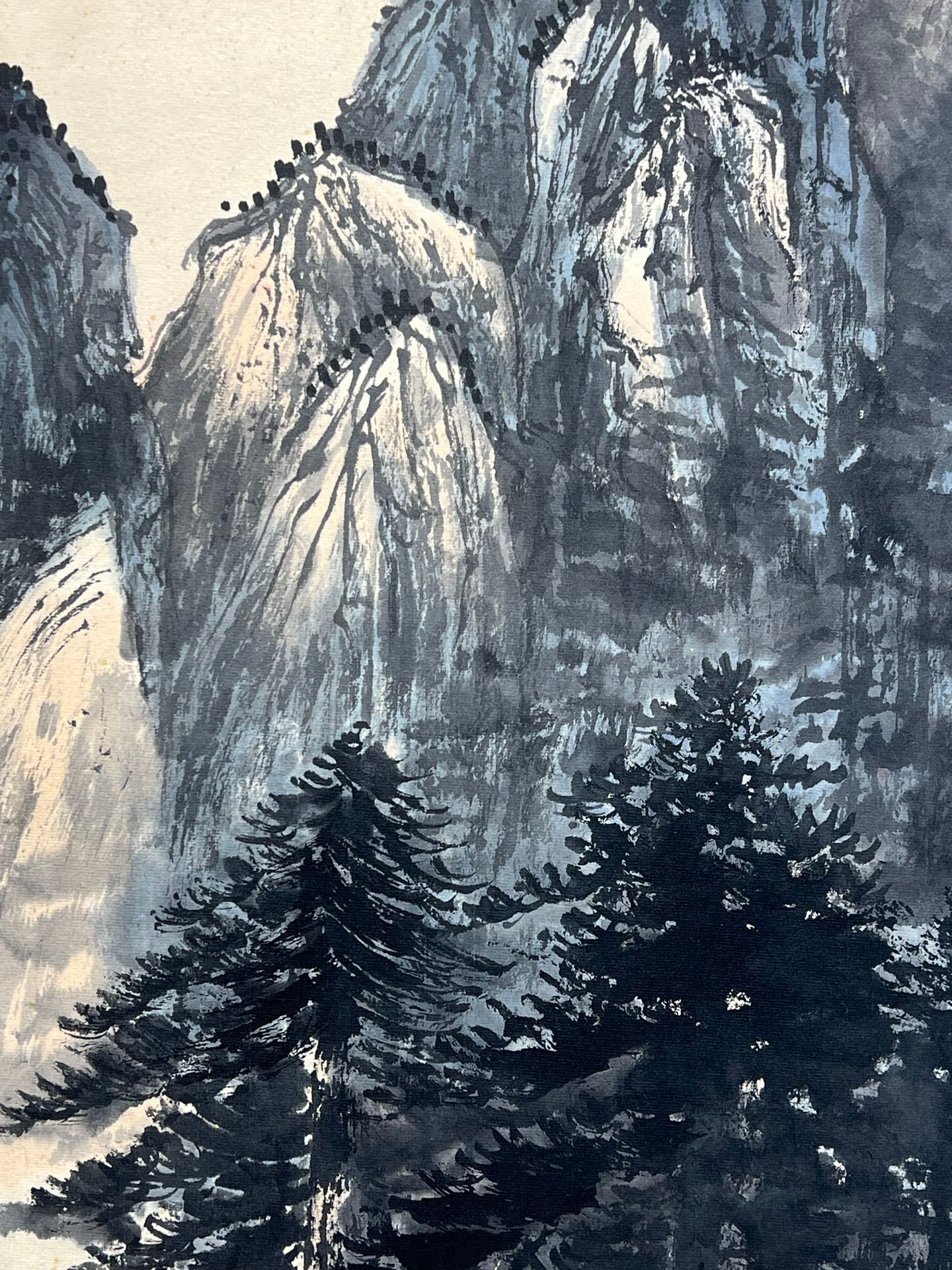 Chinese scroll painting Qi Baishi