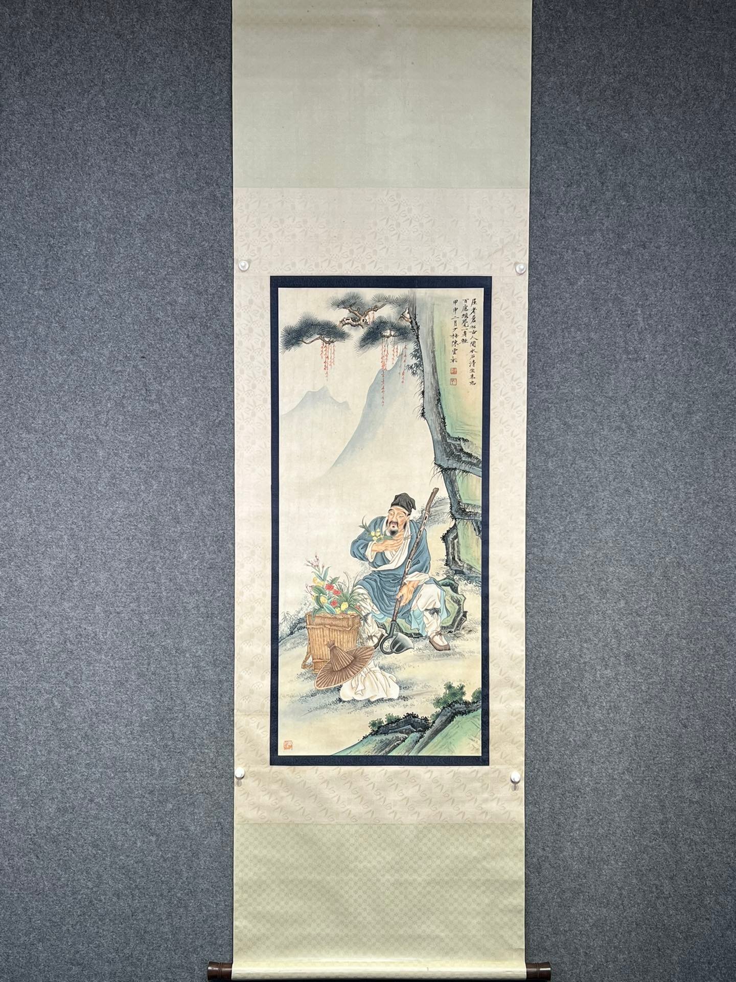 Chinese scroll painting Chen Shaomei