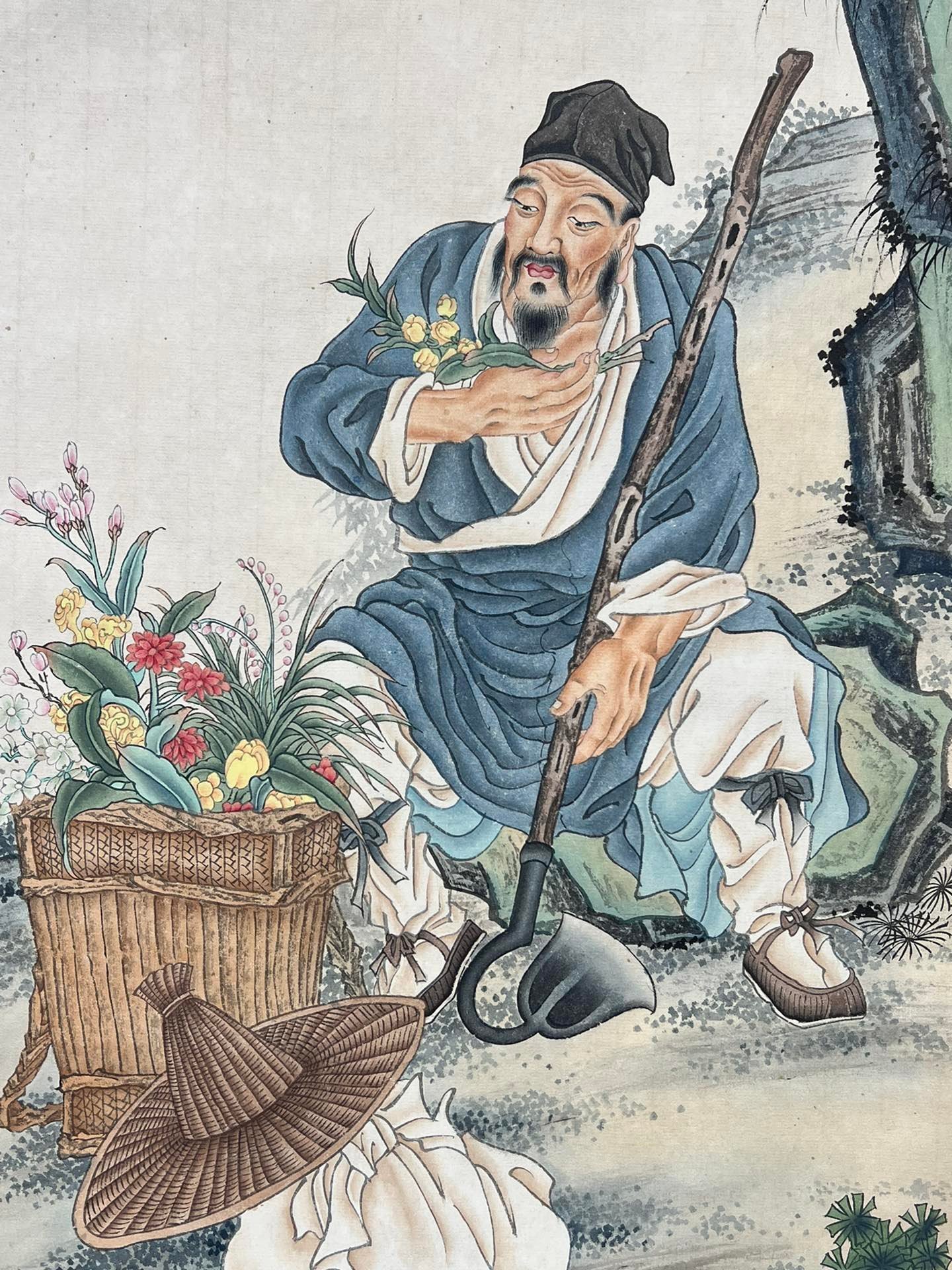 Chinese scroll painting Chen Shaomei