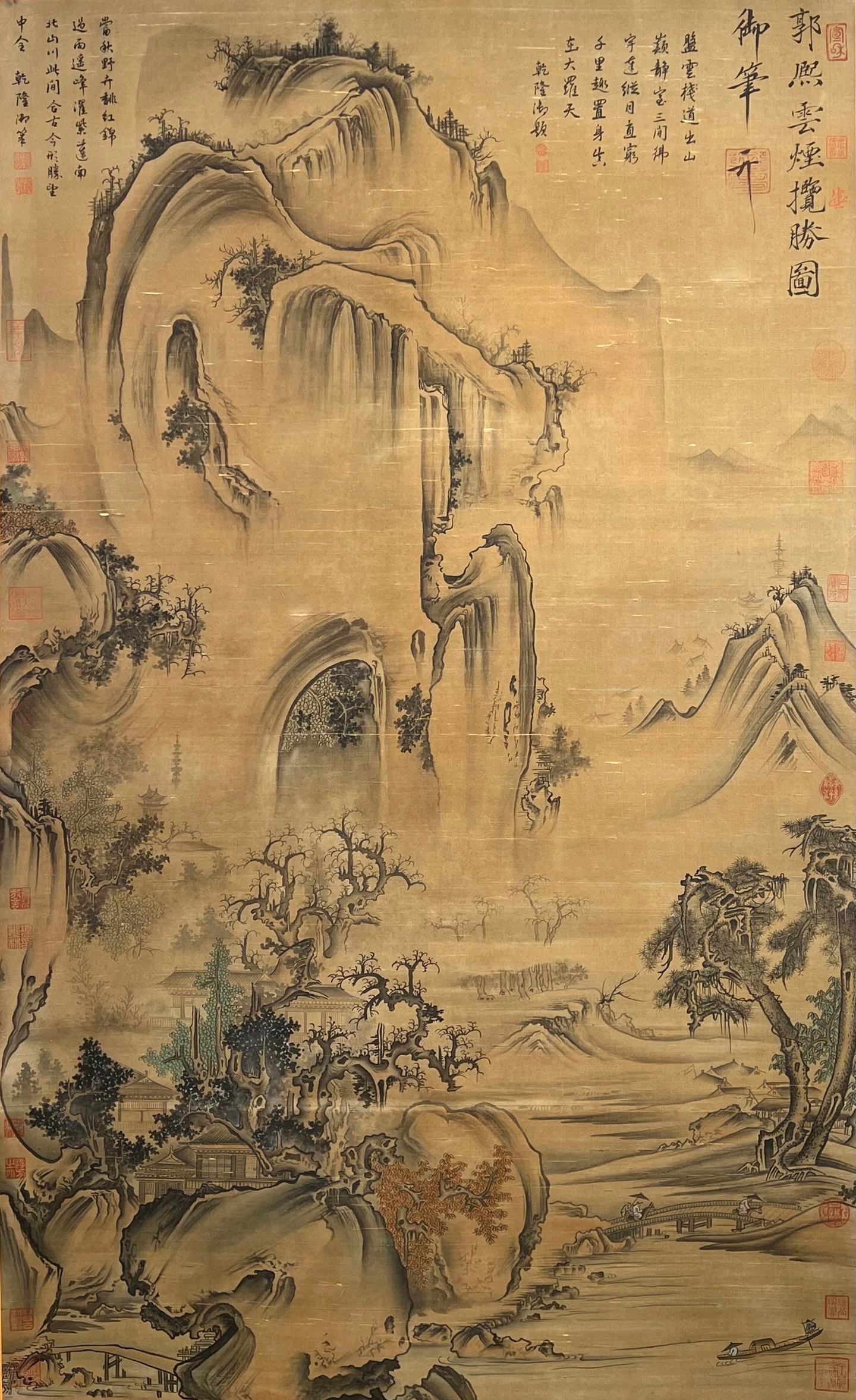 Chinese scroll painting Guo Xi