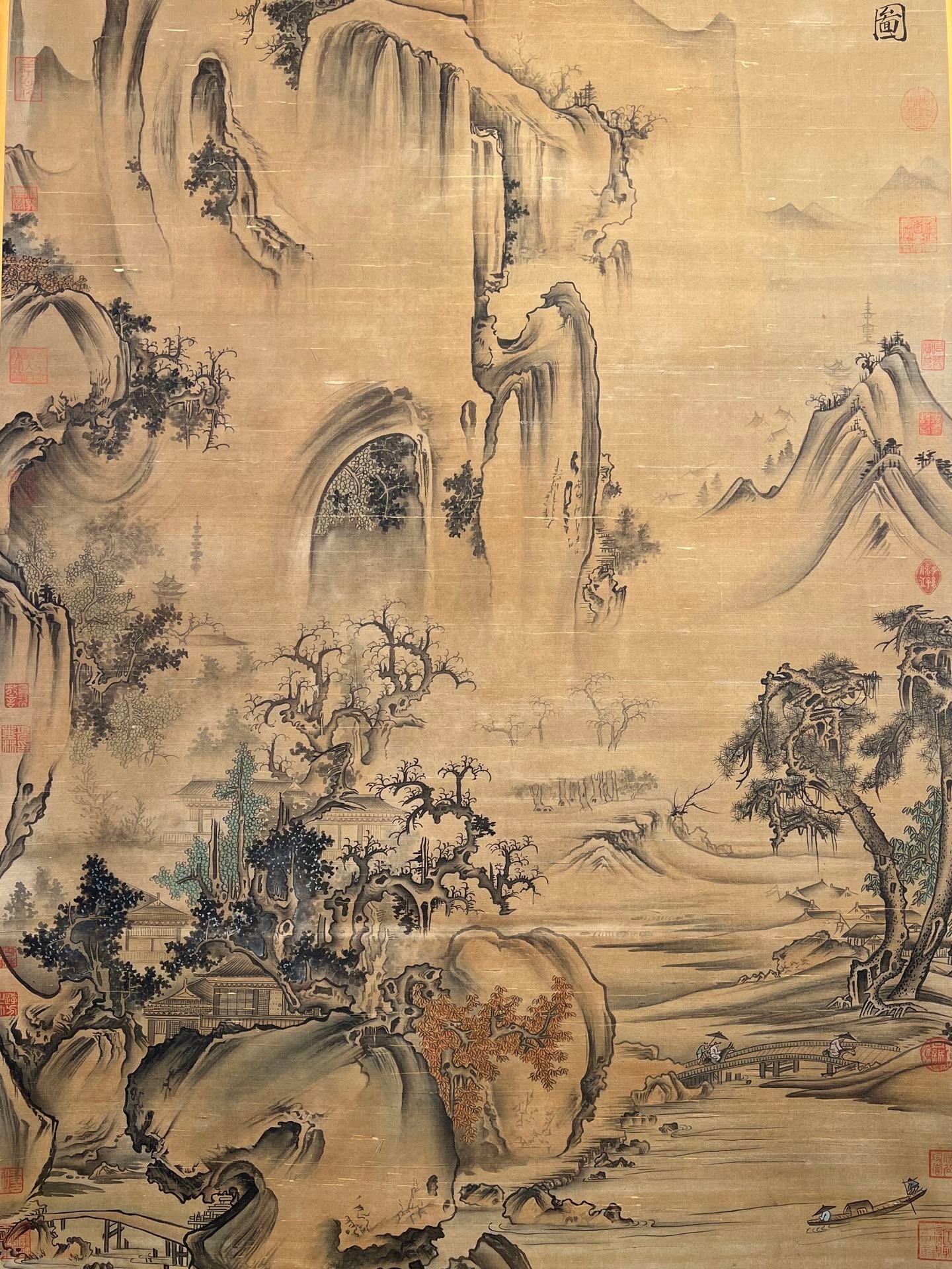 Chinese scroll painting Guo Xi