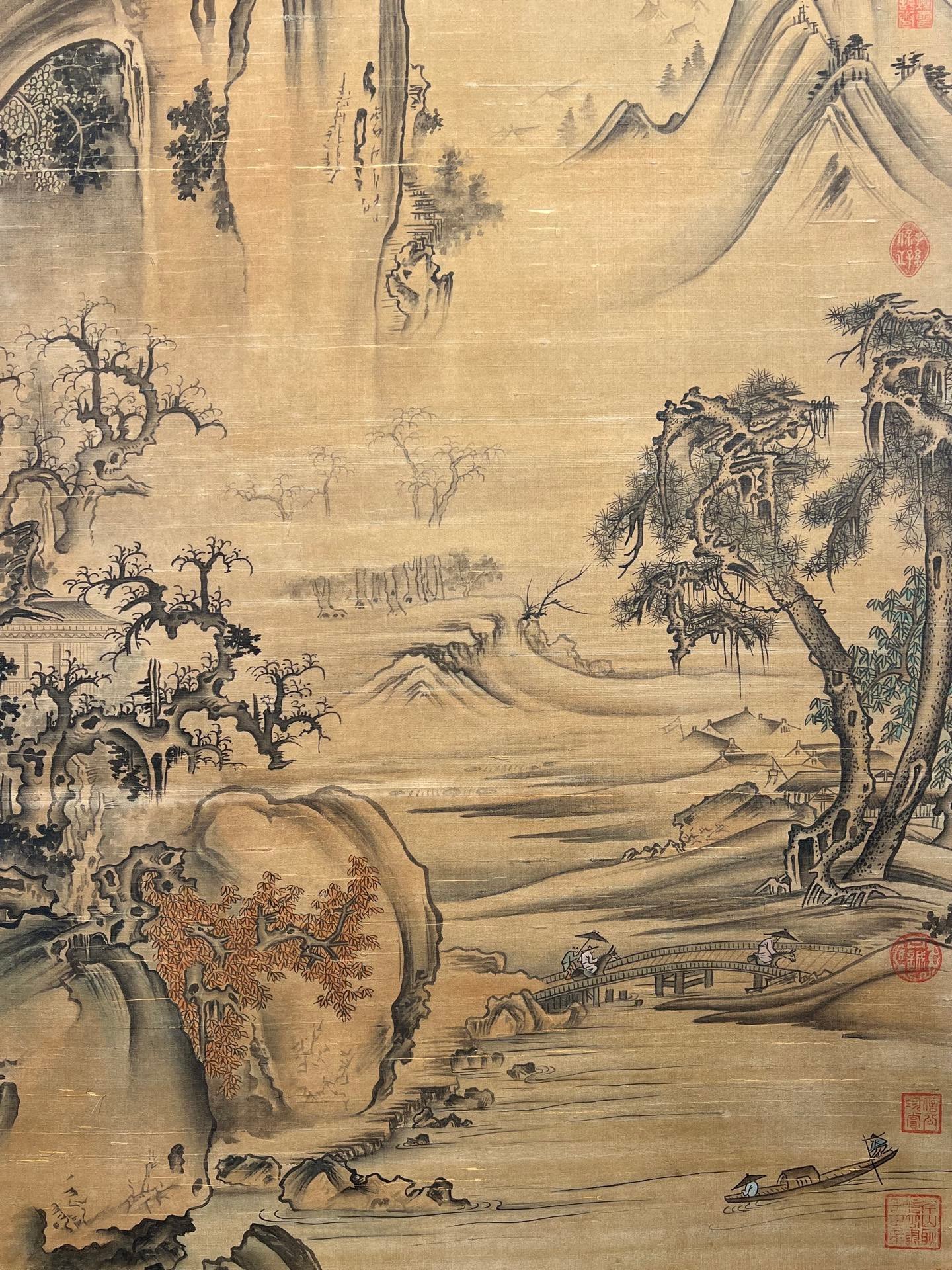Chinese scroll painting Guo Xi