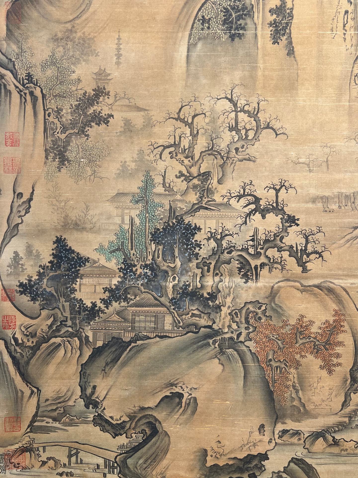 Chinese scroll painting Guo Xi