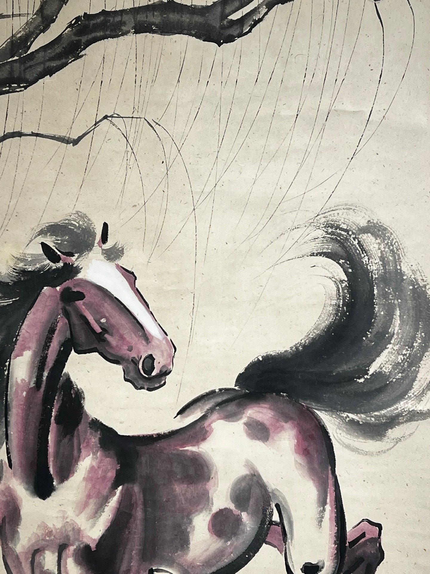 Chinese scroll painting Xu Beihong