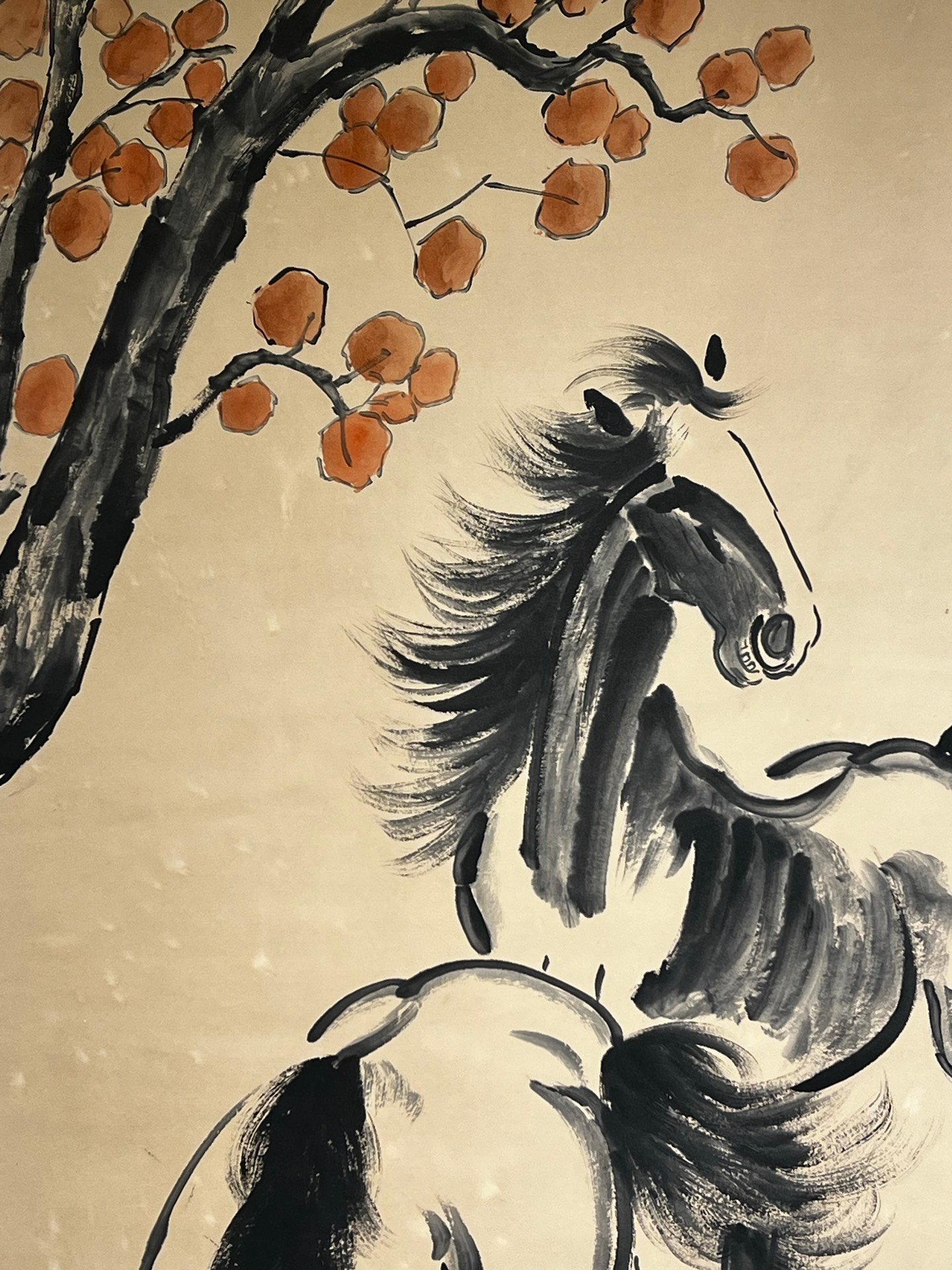 Chinese scroll painting Xu Beihong