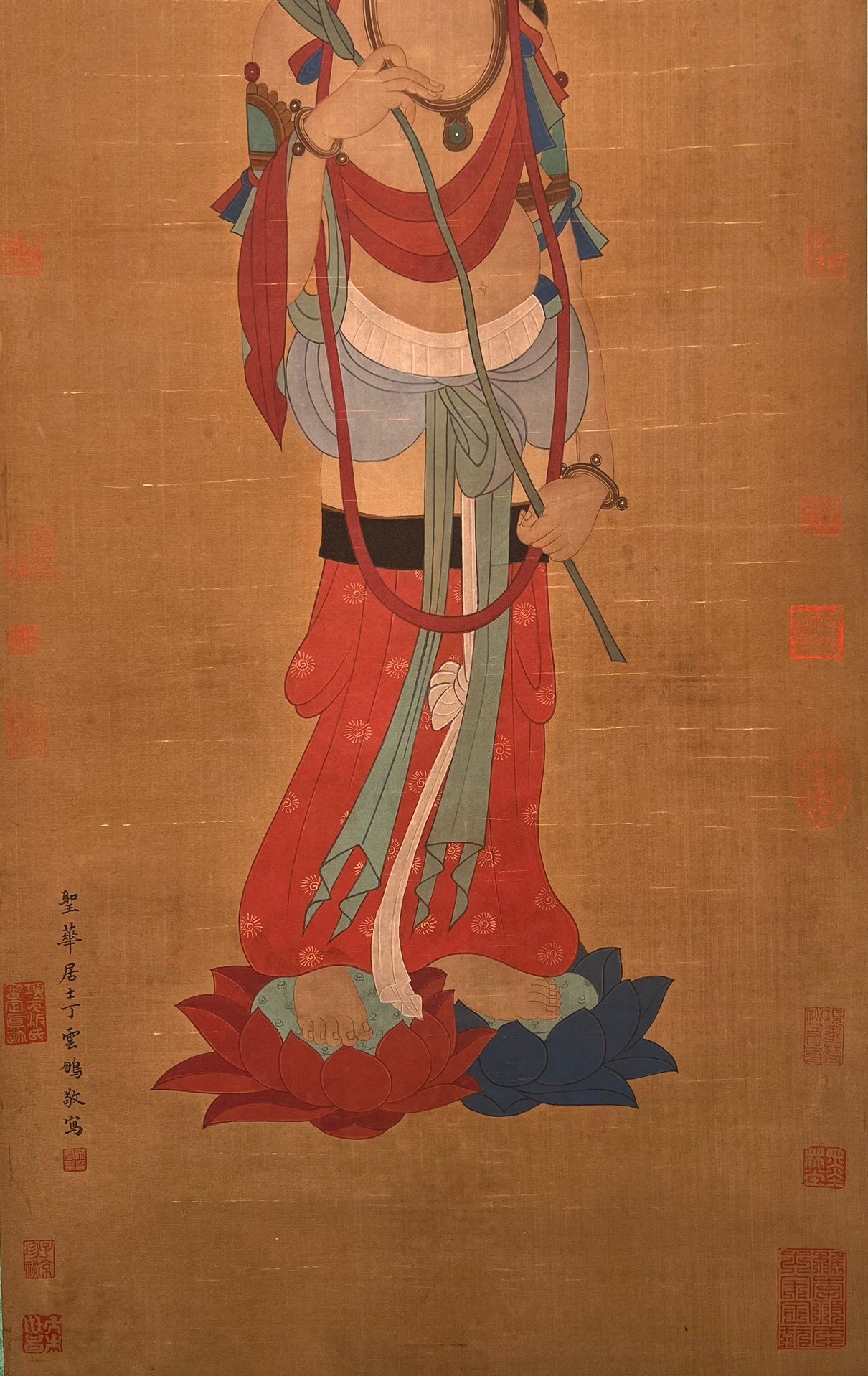 Chinese scroll painting Ding Yunpeng