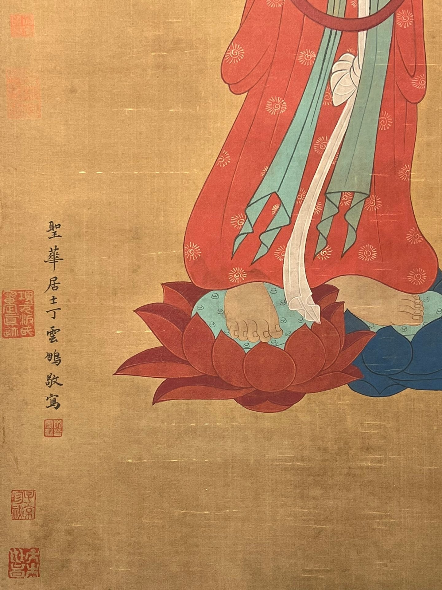 Chinese scroll painting Ding Yunpeng