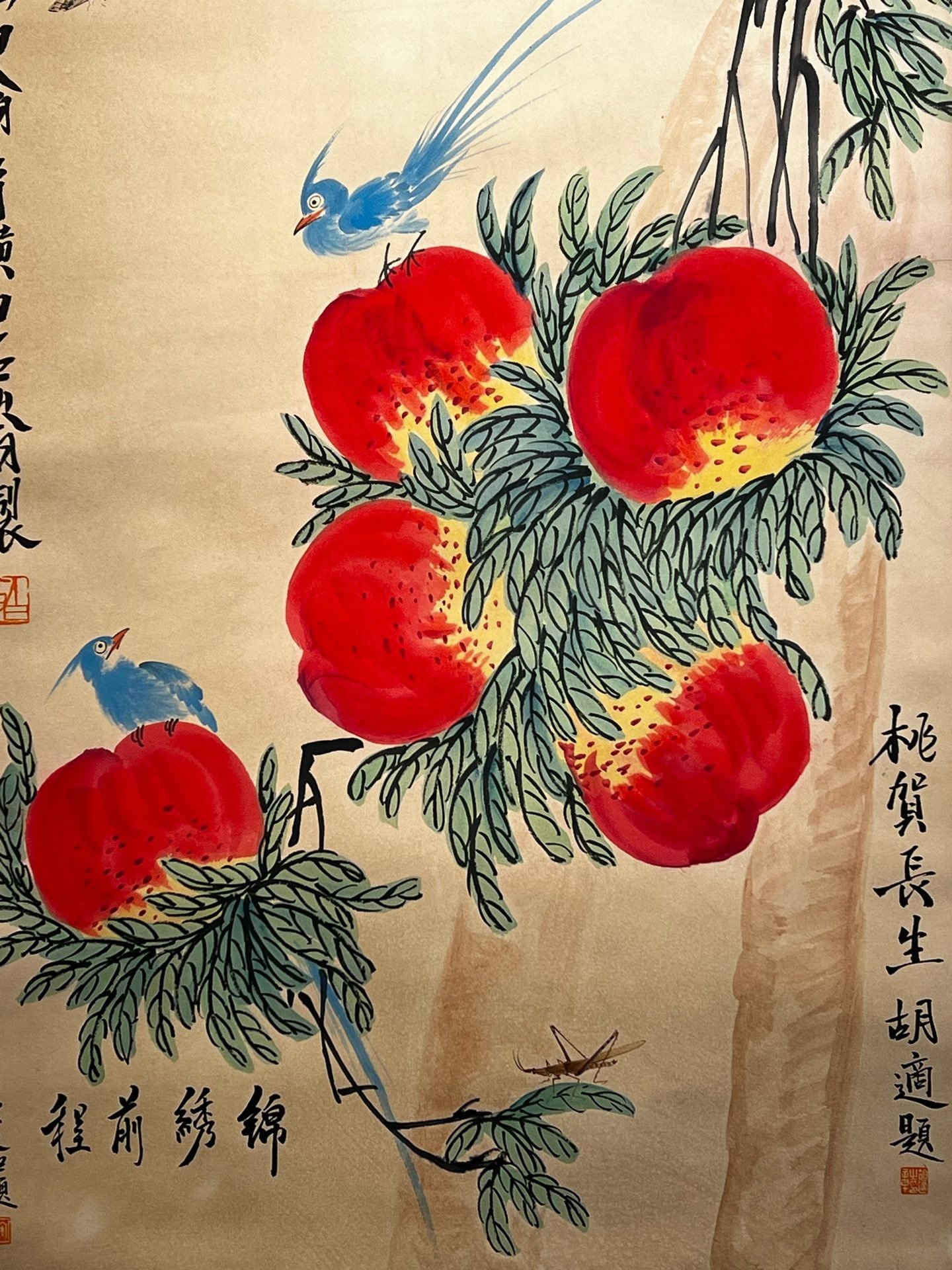 Chinese scroll painting Ding Yunpeng