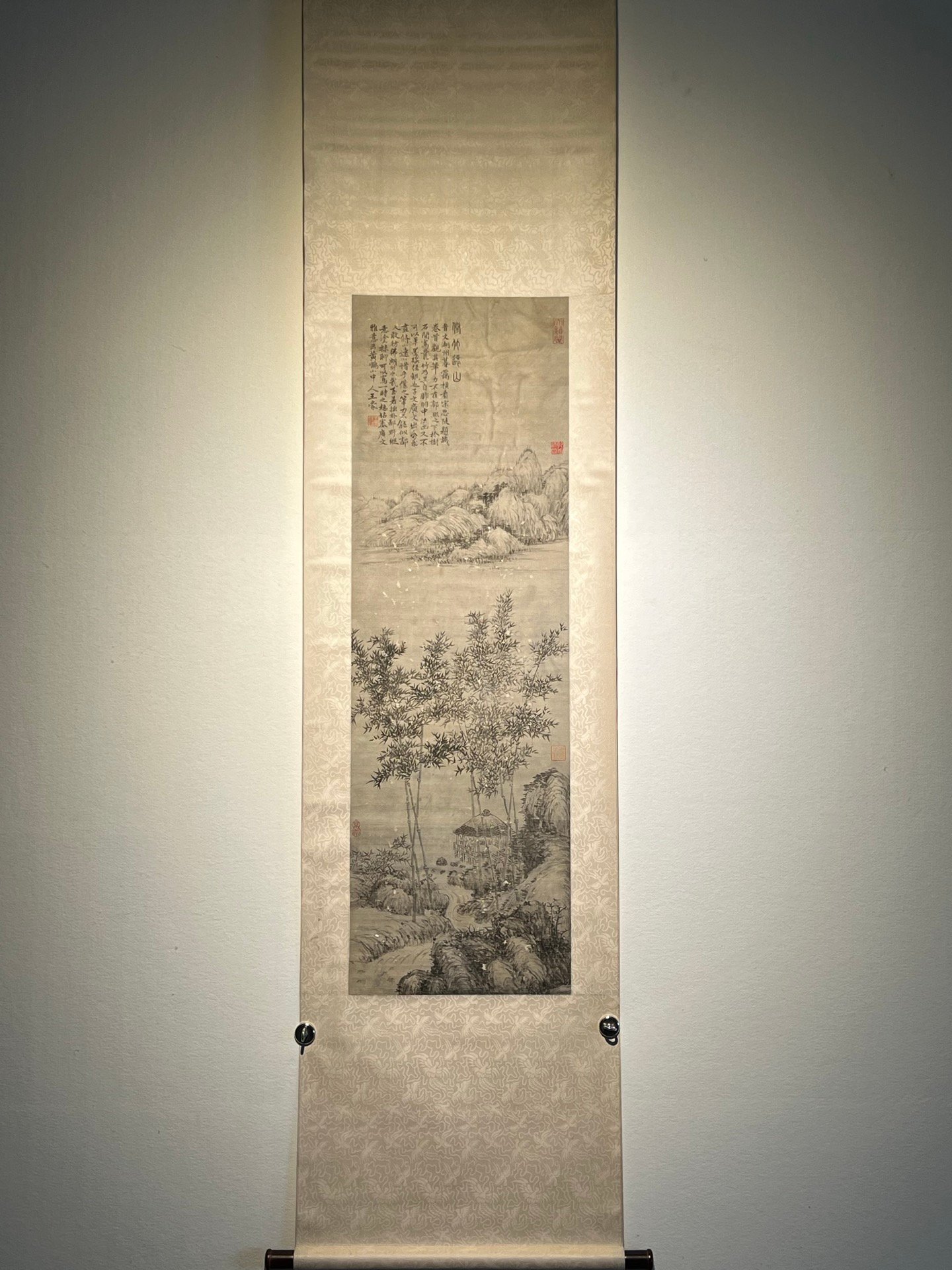 Chinese scroll painting Wang Meng