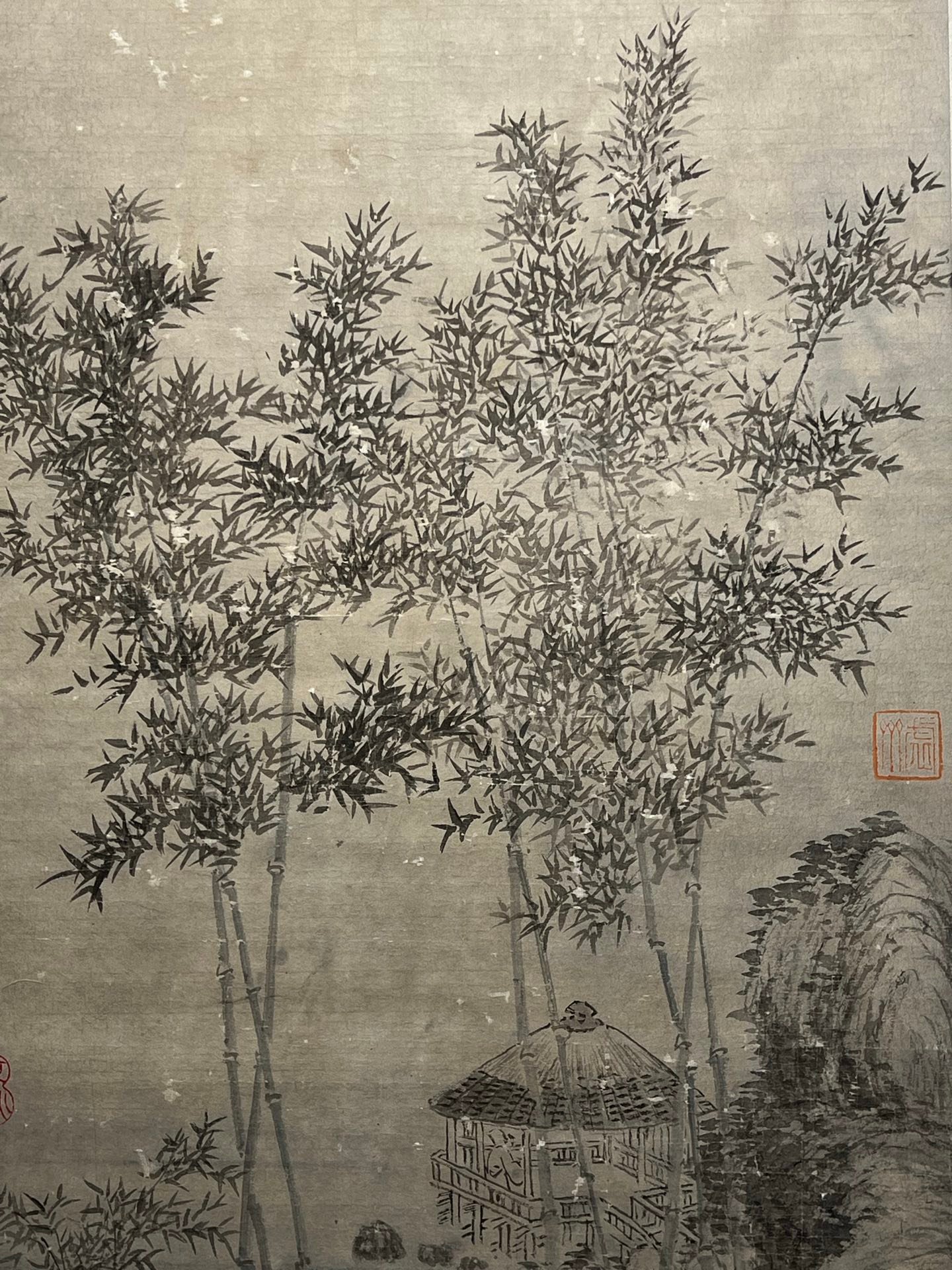 Chinese scroll painting Wang Meng