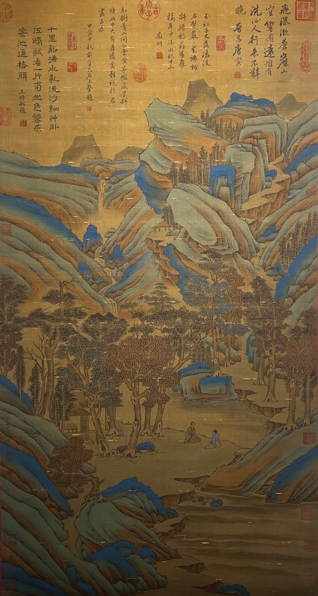 Chinese scroll painting Wang Zhenpeng