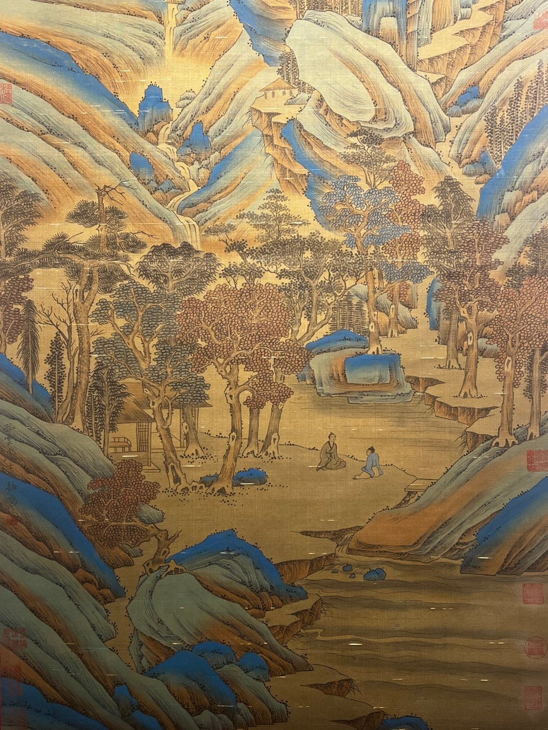 Chinese scroll painting Wang Zhenpeng