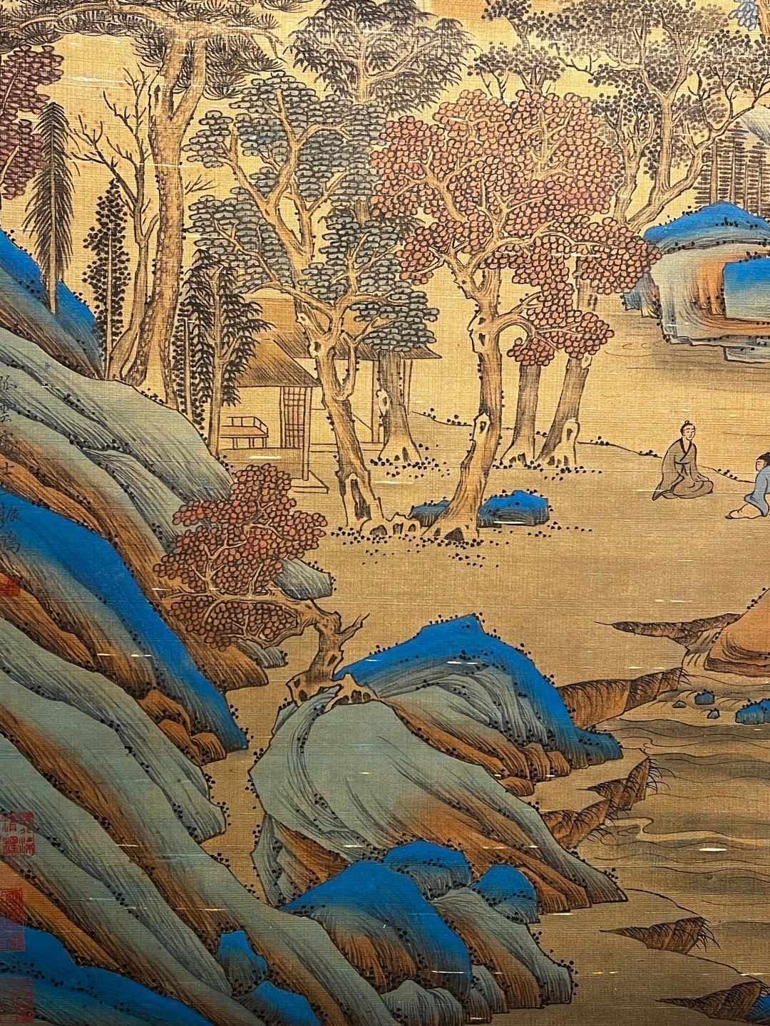 Chinese scroll painting Wang Zhenpeng